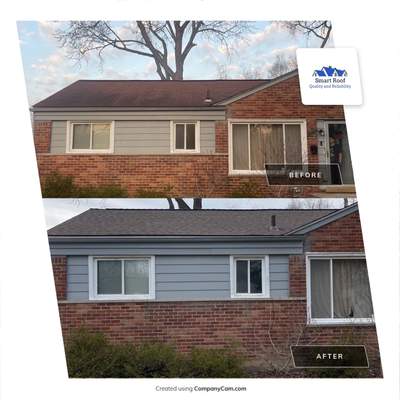 Roof Replacement using Replace Shingles on Residential roof
