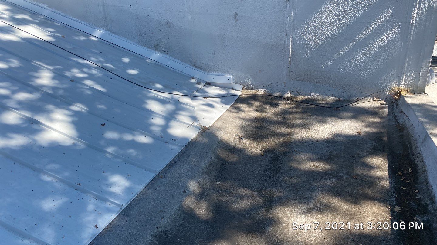 Foam Refurbish using Conklin Benchmark/PUMA XL coatings and spray foam by Straight Edge Roofing Inc