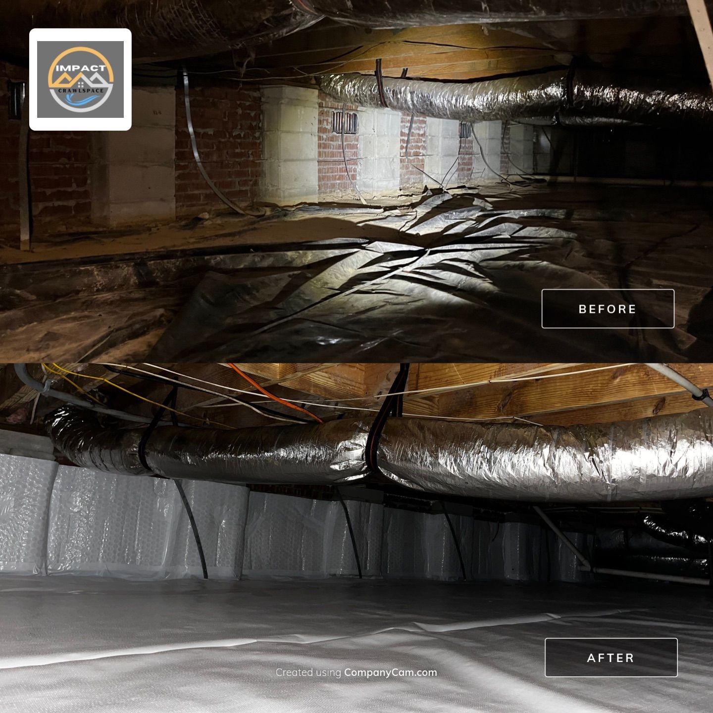 Impact Choice Encapsulation with Mold Removal. by Impact Crawlspace