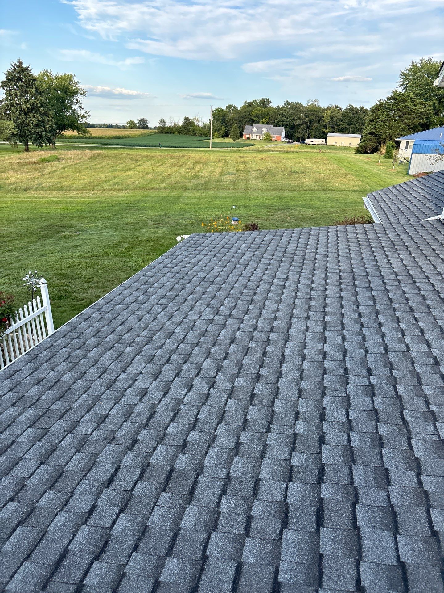 Residential Roofing Installation using Timberline UHDZ Shingles - Pewter Gray by RoofX 
