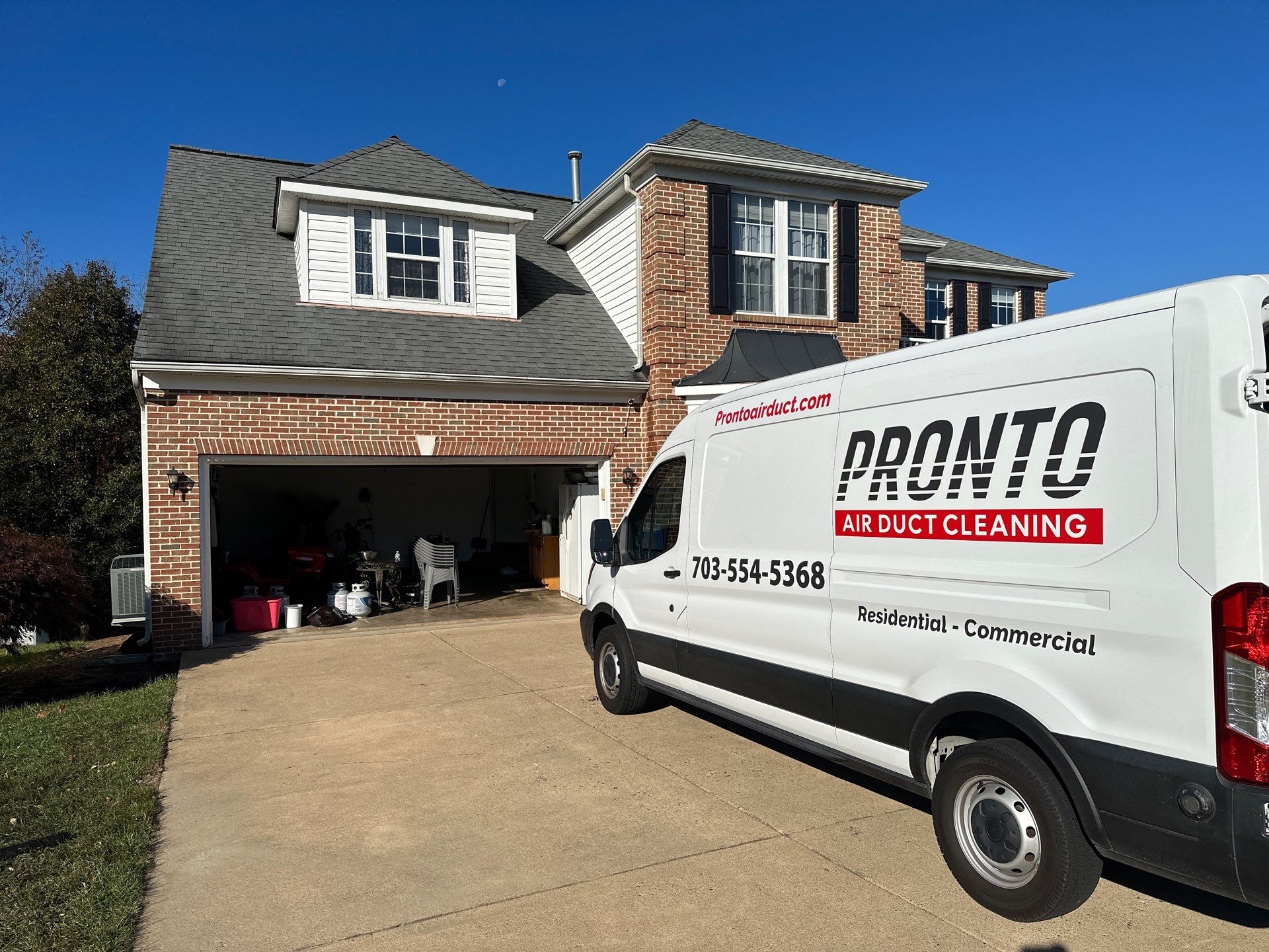 Air duct cleaning using Hypervac by Pronto Air Duct Cleaning