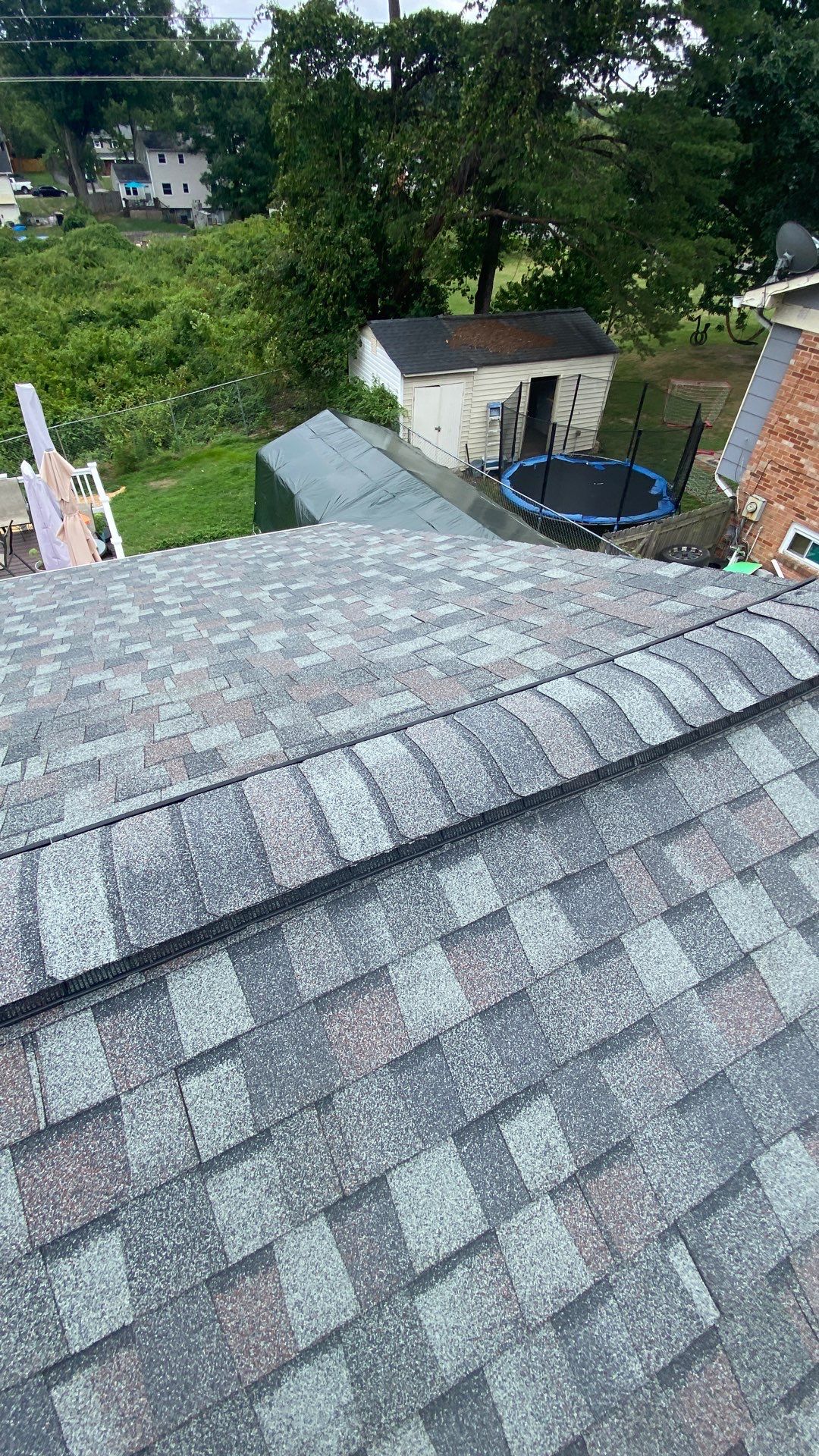 Woodbridge: Roof Replacement with CertainTeed Landmark Pro Designer Shingles in Max Def Colonial Slate by RM Banning, Inc.