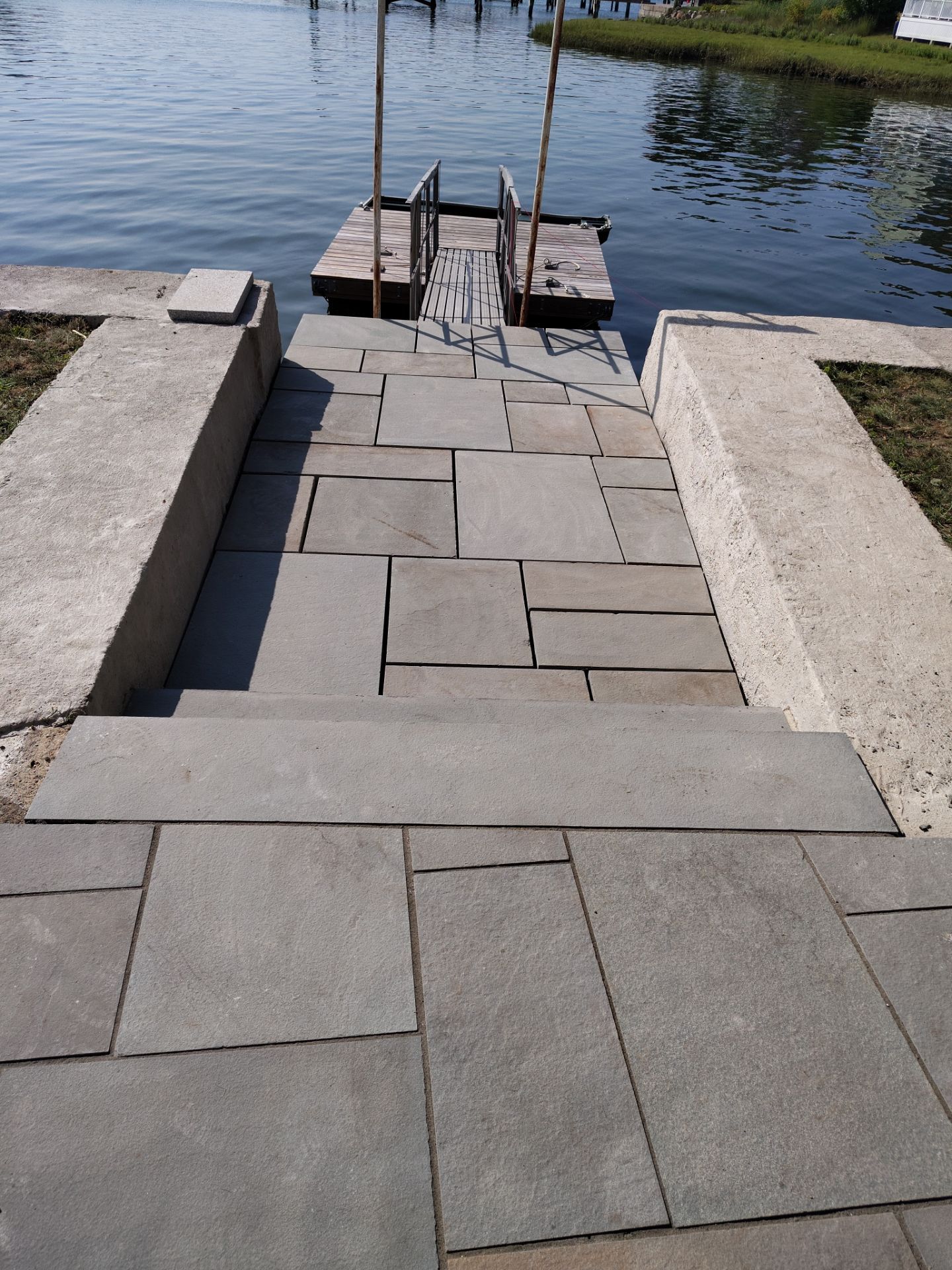 Beautiful Re-disgn by the water in Danvers MA  by Cole Landscaping Inc