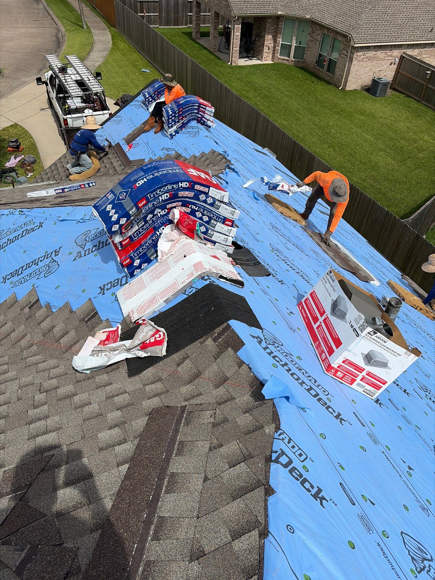 Roof Replacement in Dickinson TX by Roof Repair Company