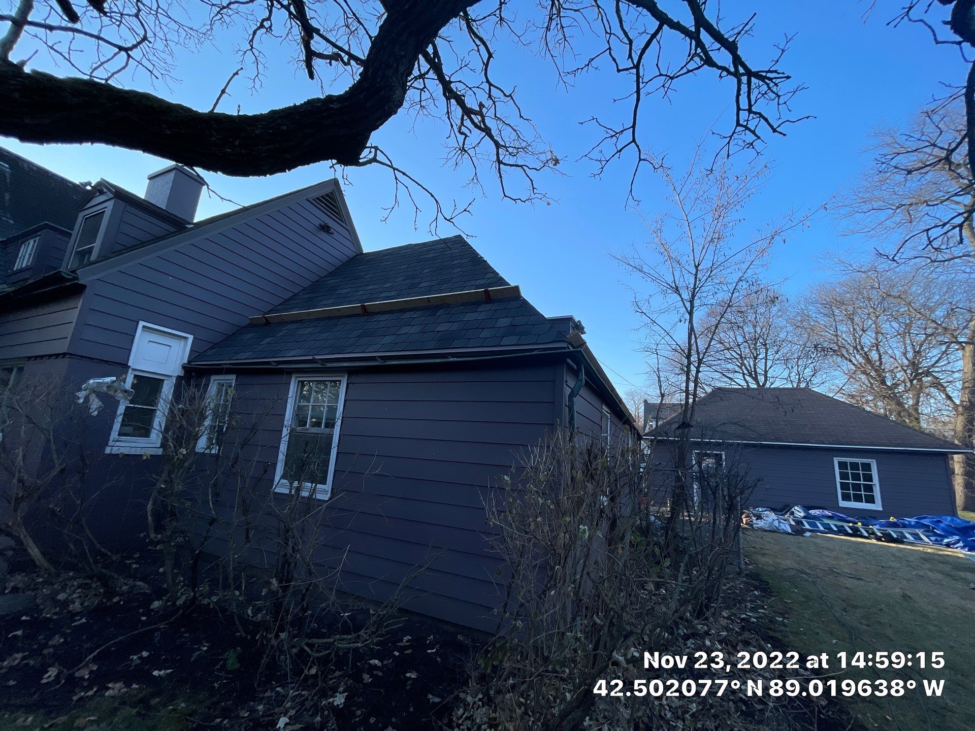 Slate Roof Removal using Atlas Storm Master Slate by Total Exteriors