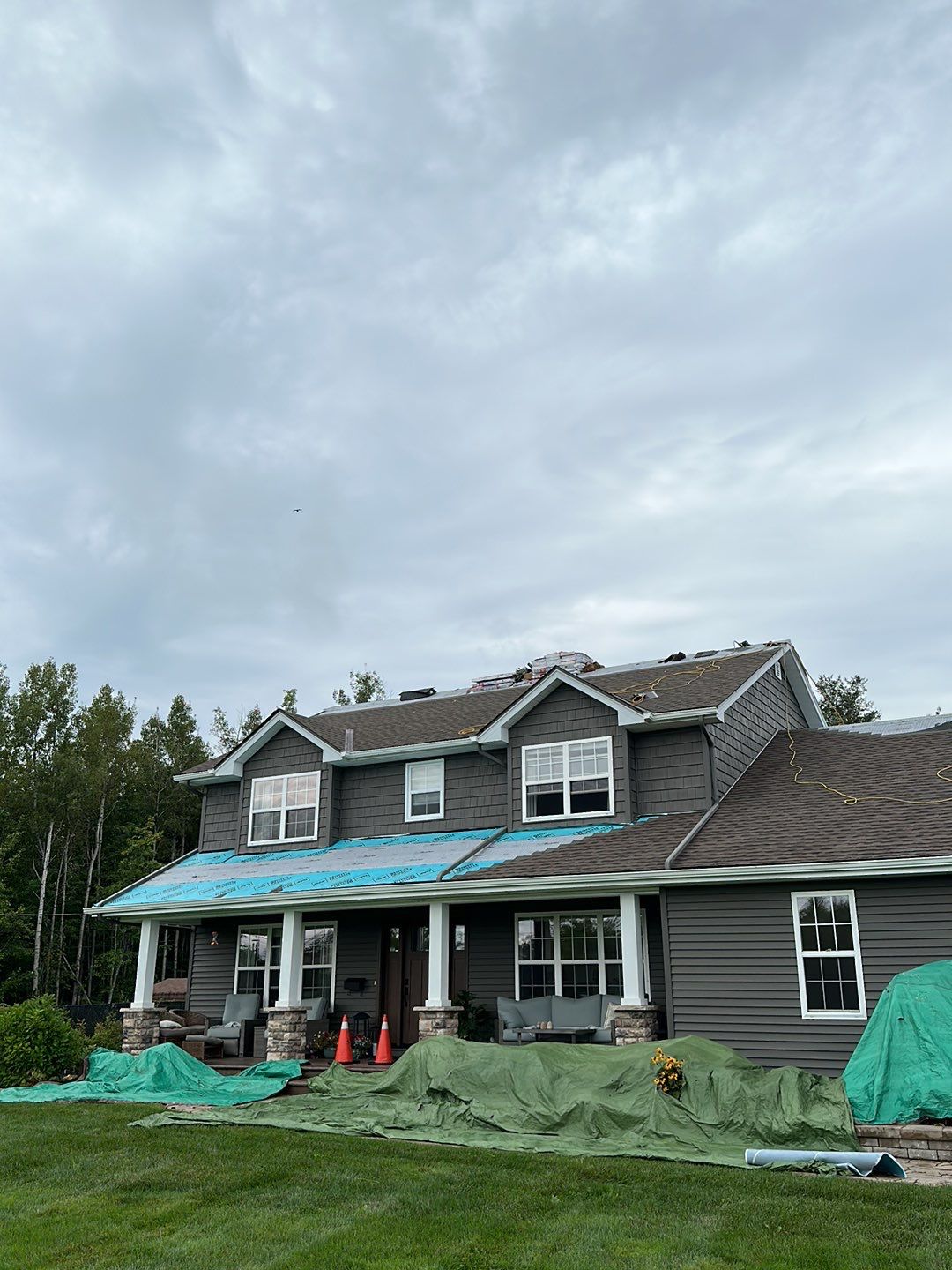 Residential Roofing Installation using Asphalt GAF HDZ by Artisan Roofing & Home Improvements Inc.