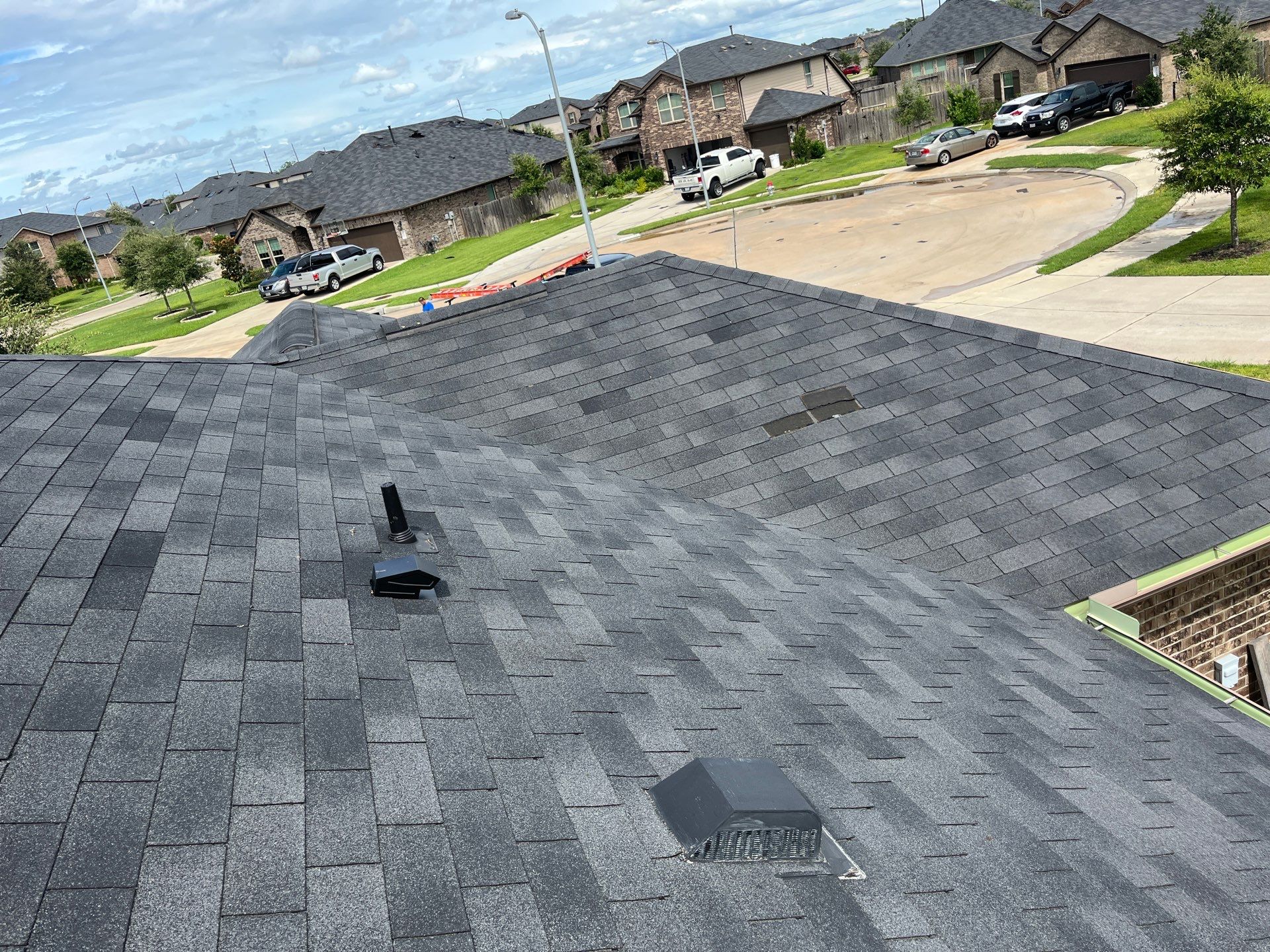 Residential Roofing Repair using Owen's Corning Duration (Lifetime) Shingles by Roof Repair Company