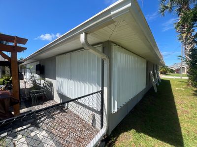 Hurricane Shutters using Accordions