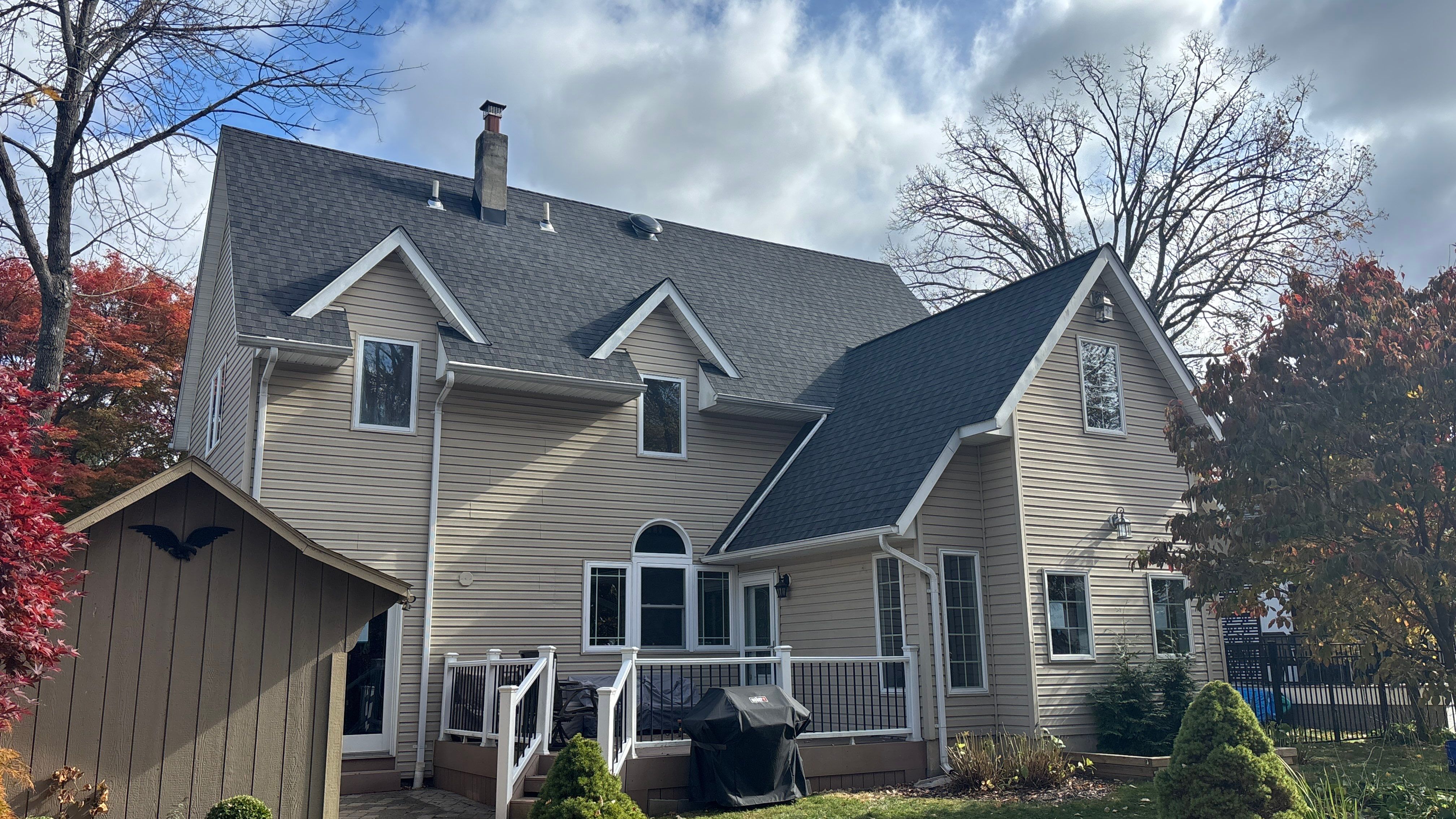 High pitched roof!? No problem! by Maven Roofing & Exteriors LLC