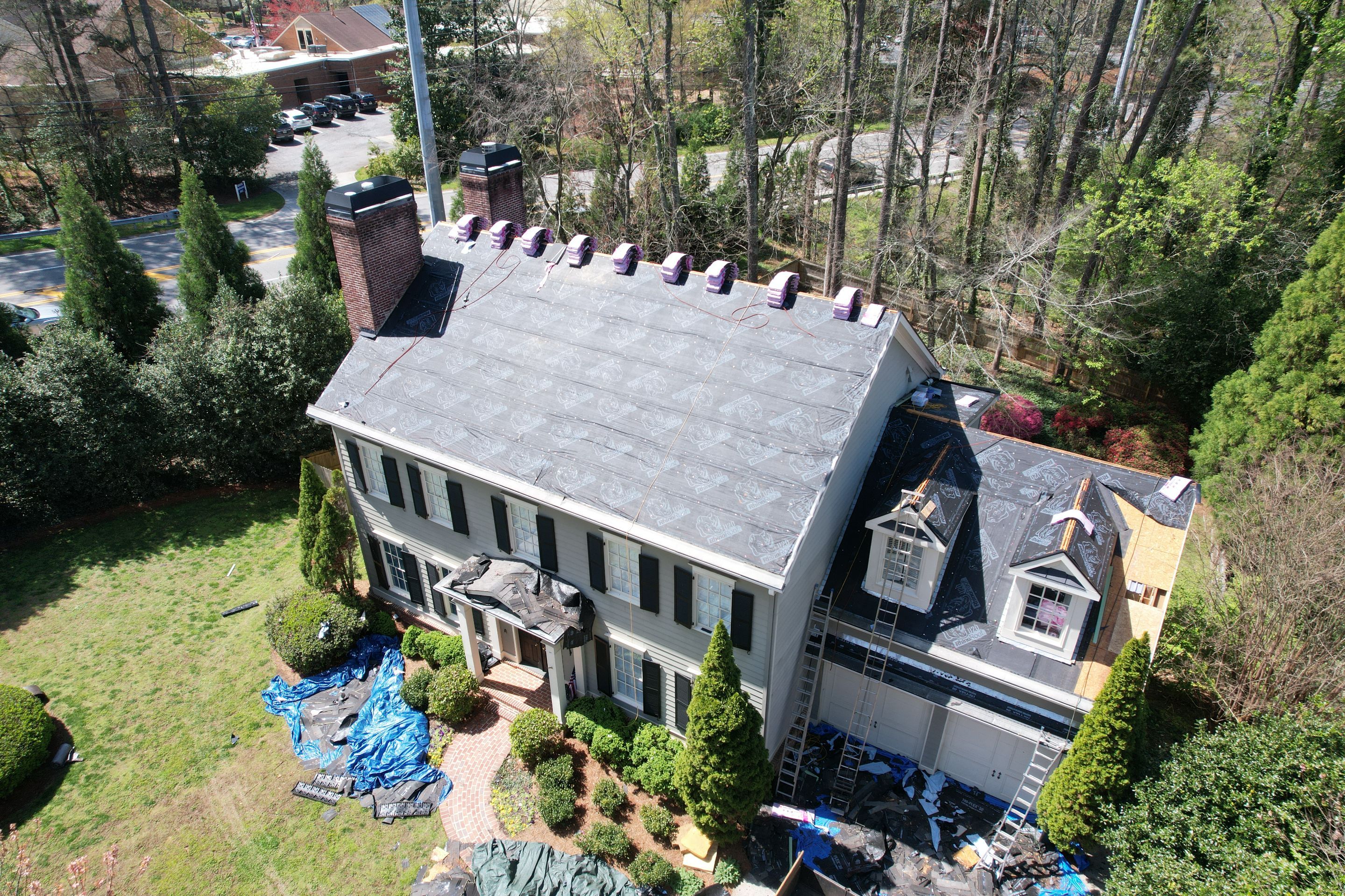 Residential Roofing Installation using Owens Corning by Inspector Roofing and Restoration
