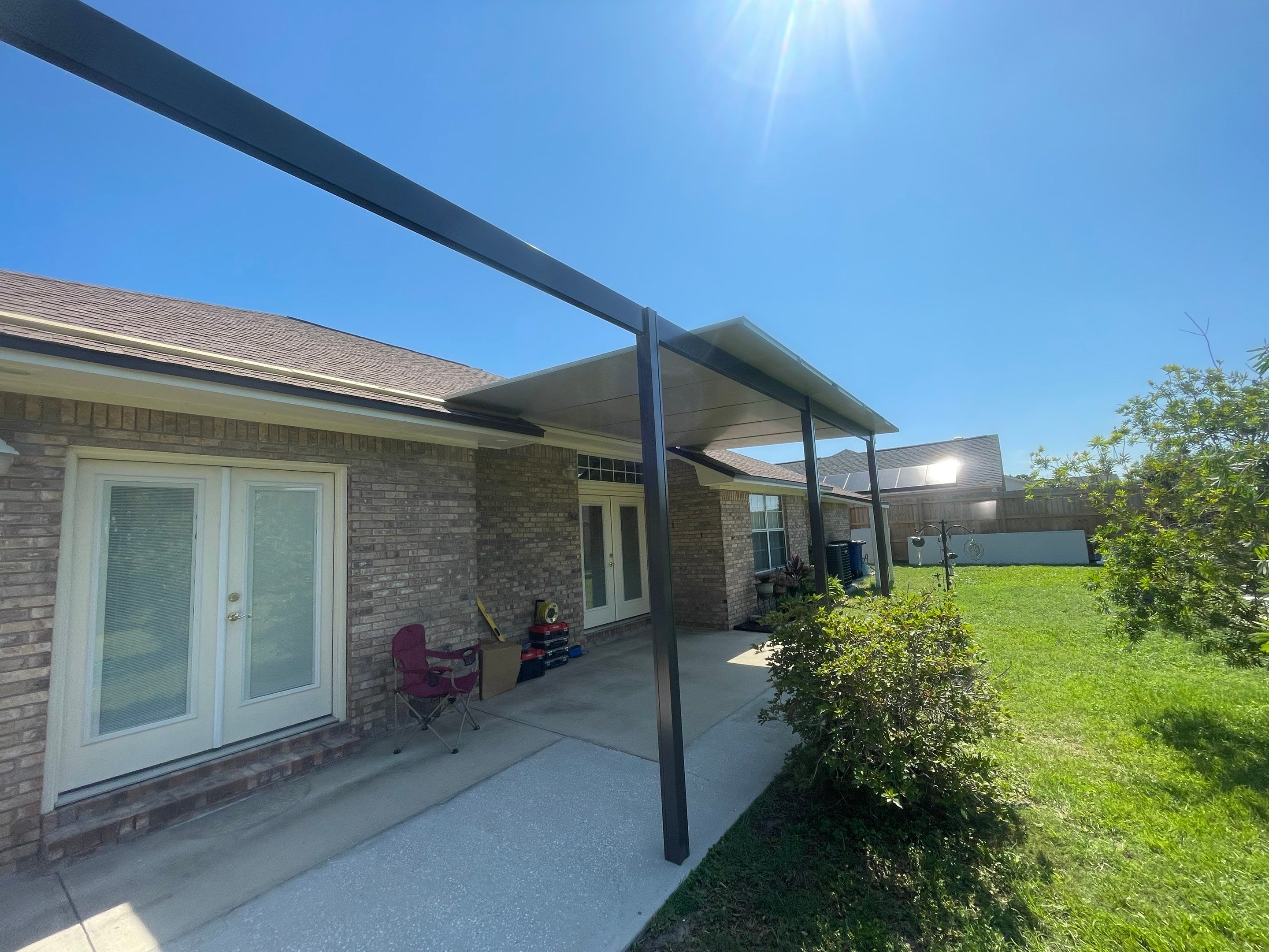 Patio Cover w/Pergola Wrap Package by Titan Sunrooms