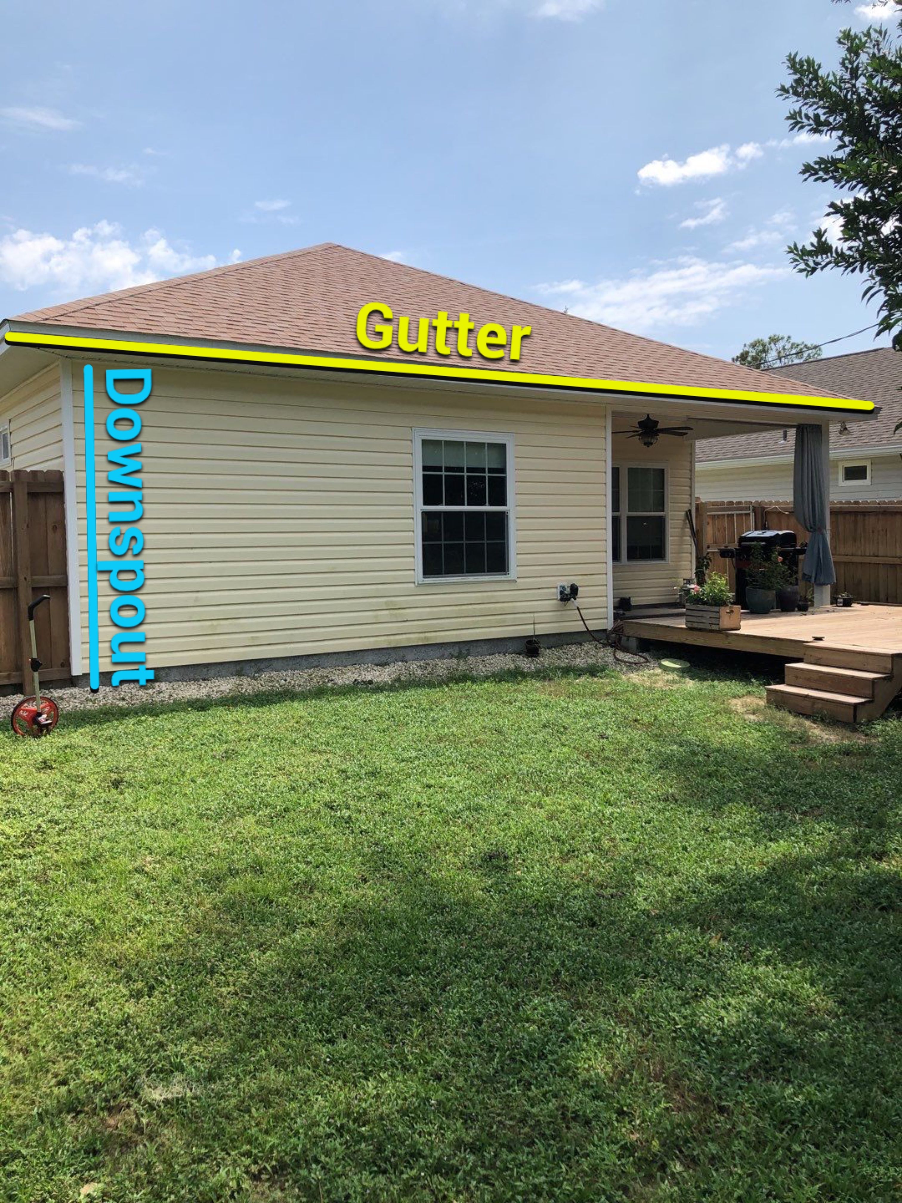 Gutter Installation using K-Style Gutters by Gutter Professors