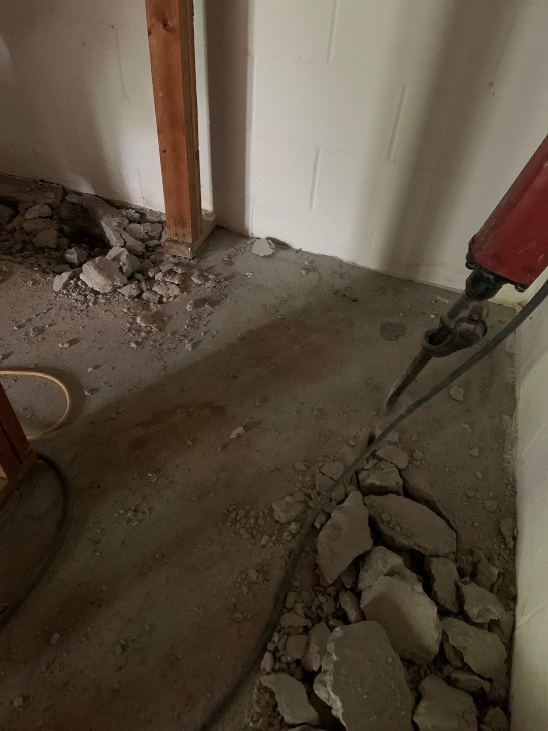 Correcting an Improper Installation for Alan in Chanhassen by Waterproofing Northeast