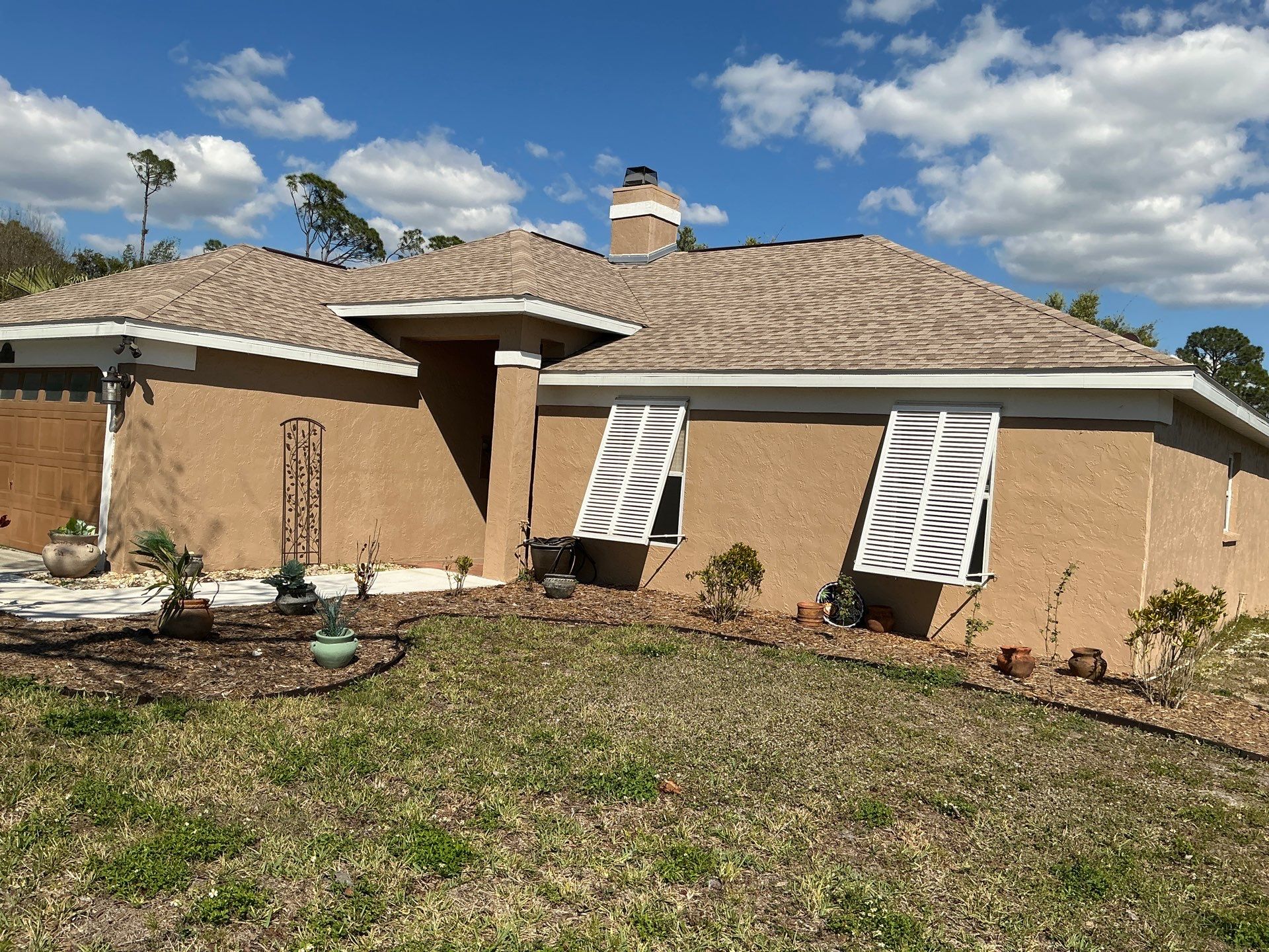 6 Inch Seamless Gutters using K-Style Seamless Gutters in Sarasota FL by Gutter Professors