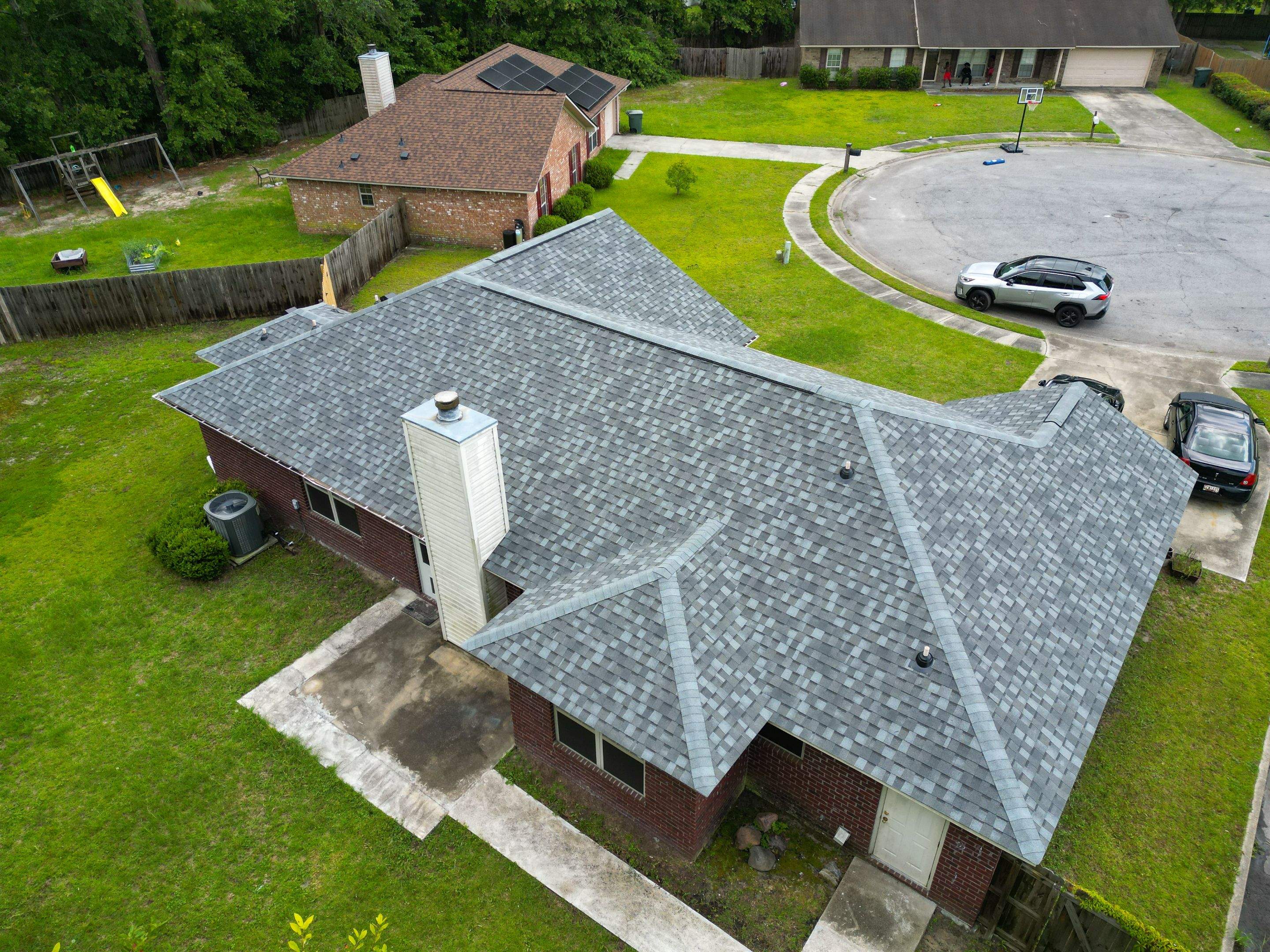 Residential Roofing Installation using Atlas Pinnacle Pristine Coastal Granite by Talya Roofing