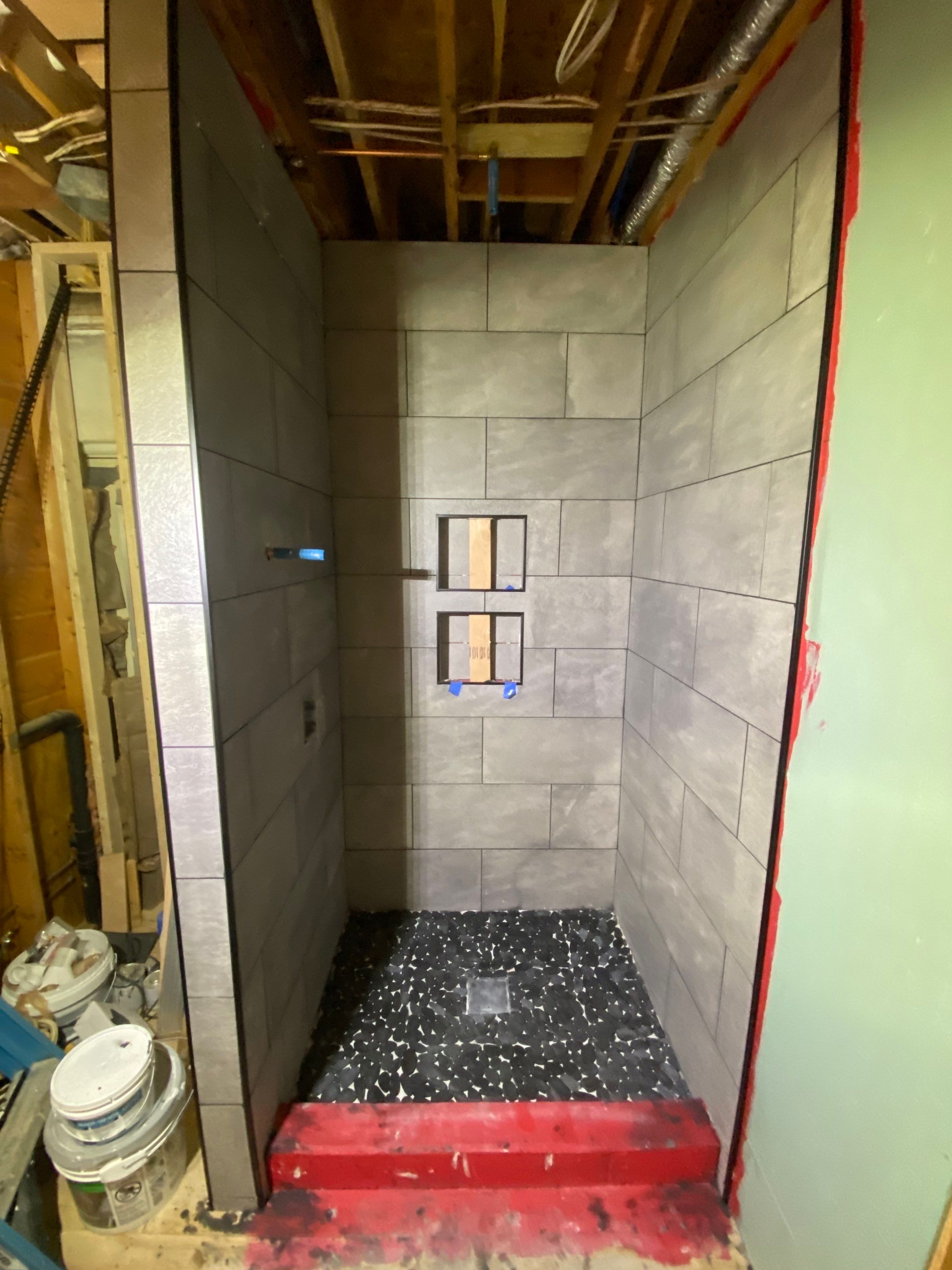 Bathroom Remodel in Sandy Spring by The Smet Companies, LLC