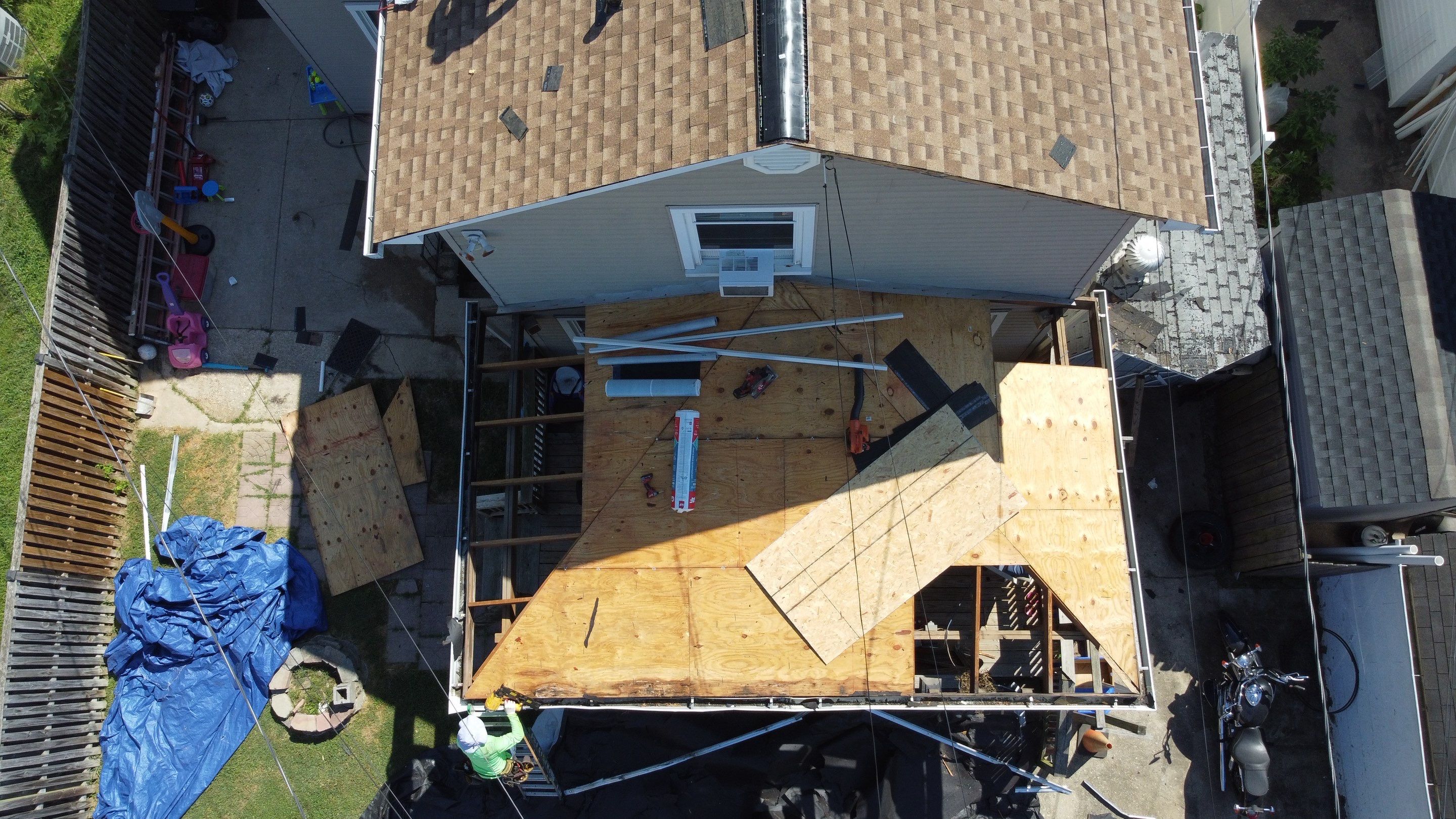 Residential Roofing Installation using GAF Timberline HDZ by Matter Construction, LLC