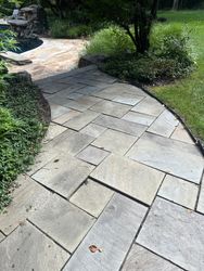 Paver Re-Leveling in Mendham, NJ — Gallo Bros job photo