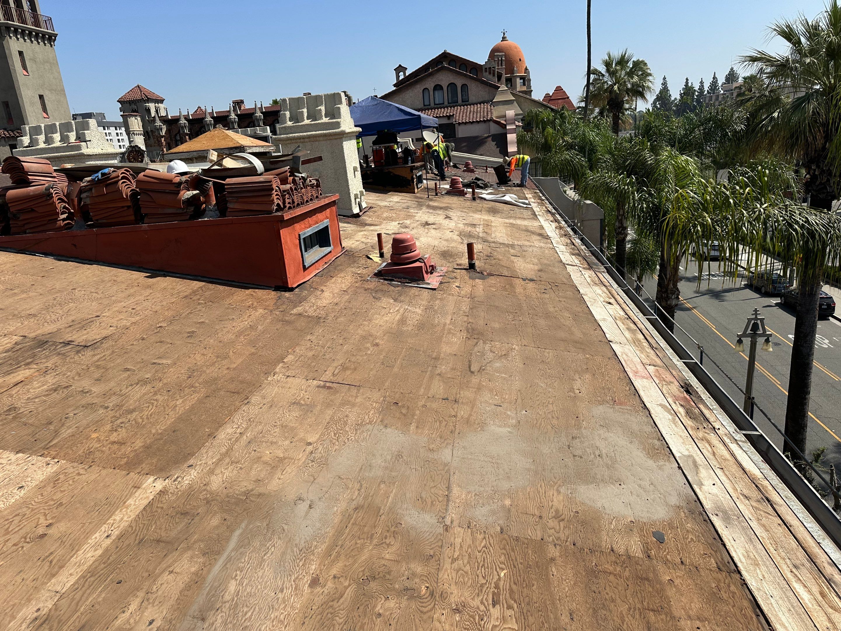 Mission Inn Hotel Roof Replacement by Veirs Kluk Roofing Inc. Lic# 624176