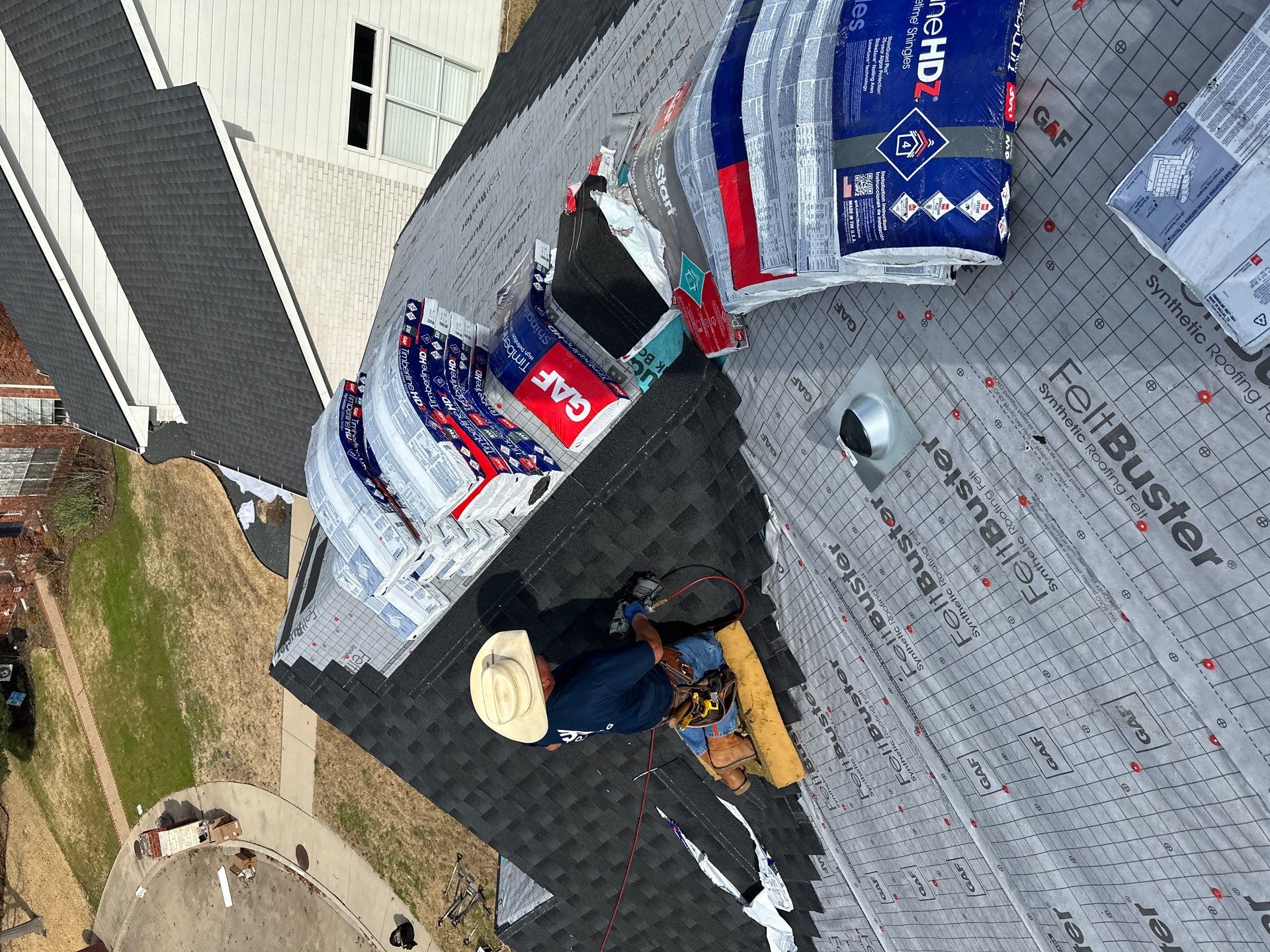 Project in Dallas by Zeus Exteriors