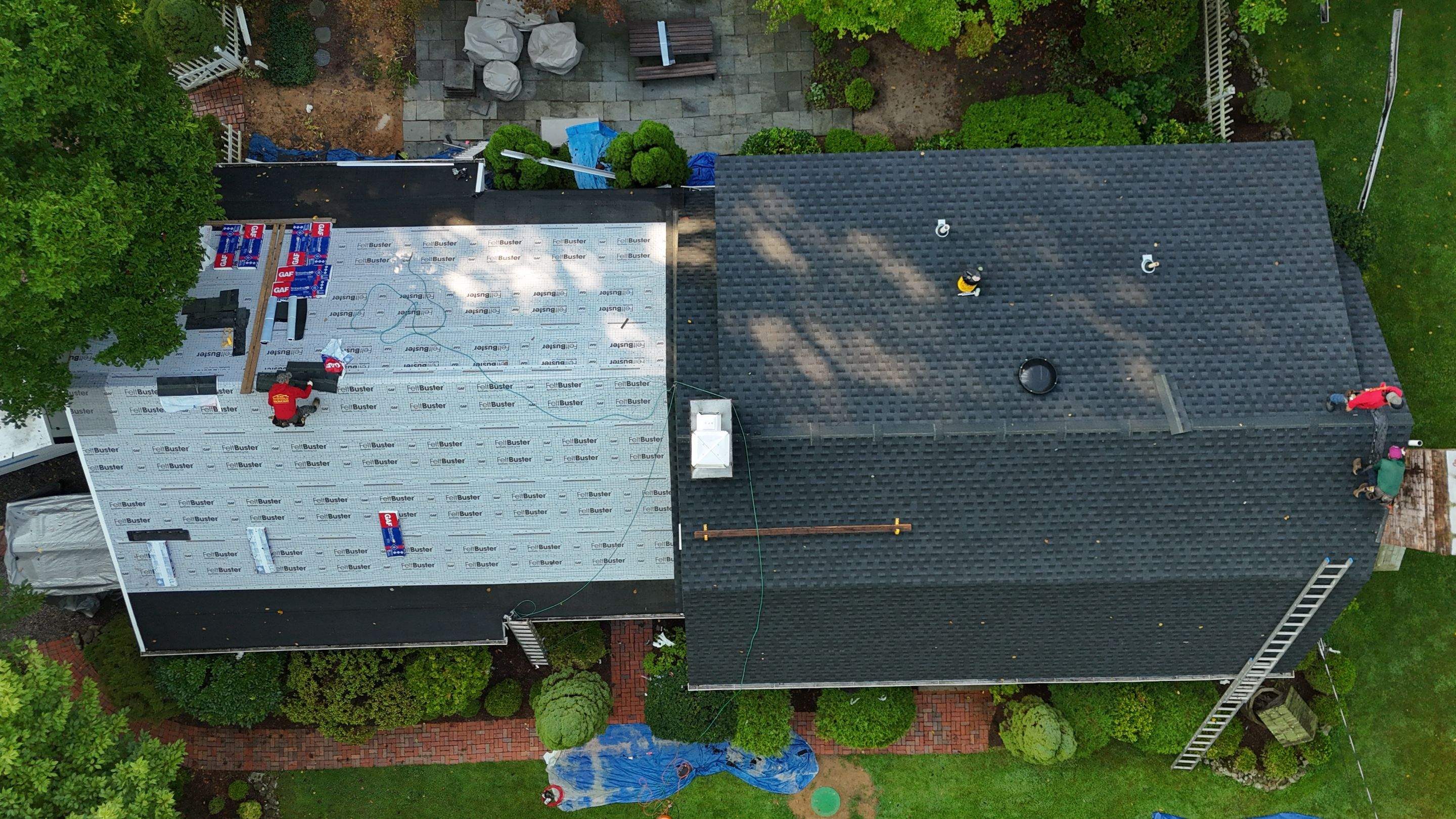 Roof and Gutter Project in Califon, NJ by All State Home Improvement Inc.