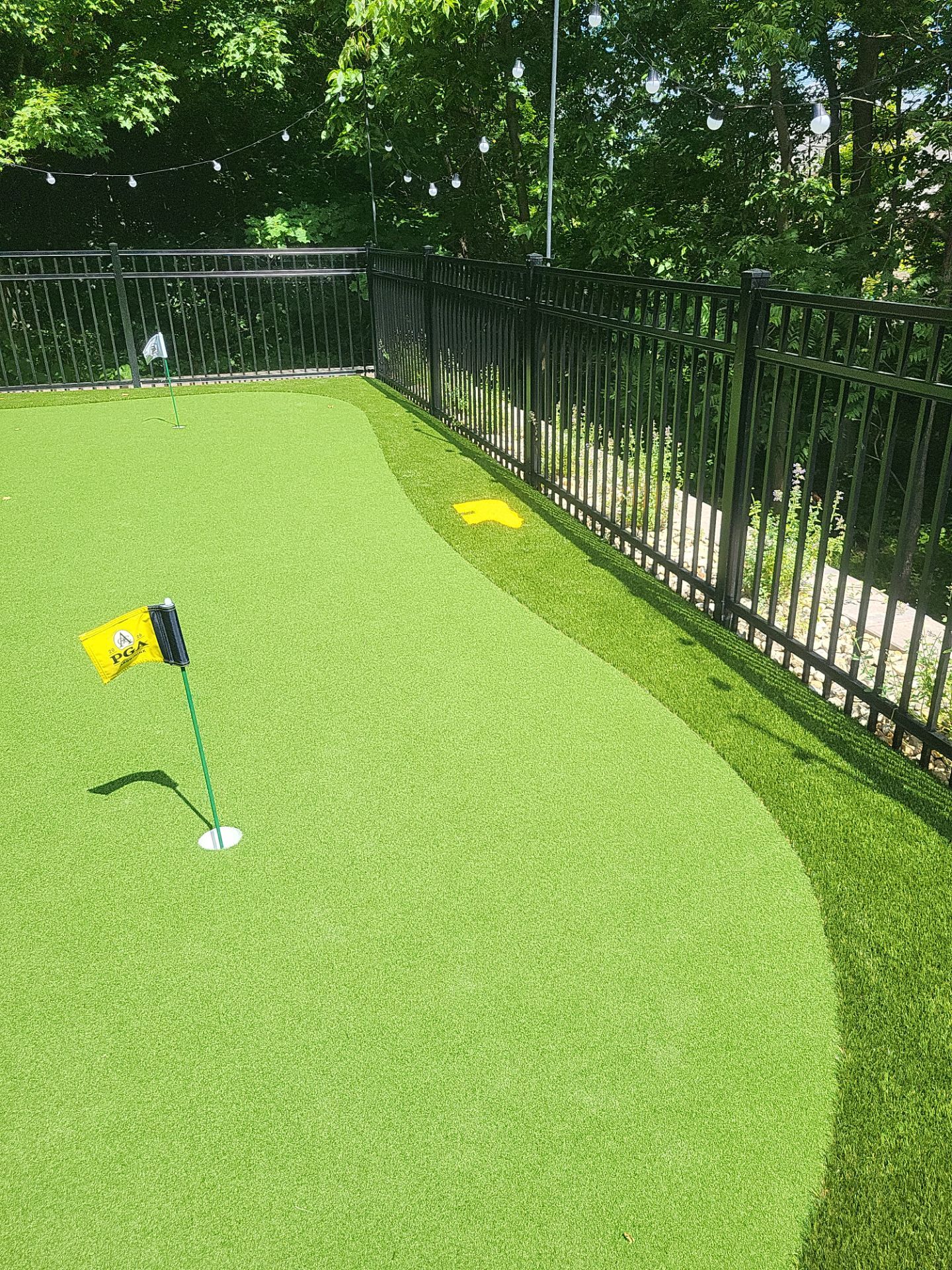 Backyard Green on backyard Sublevel by Southwest Greens Midwest