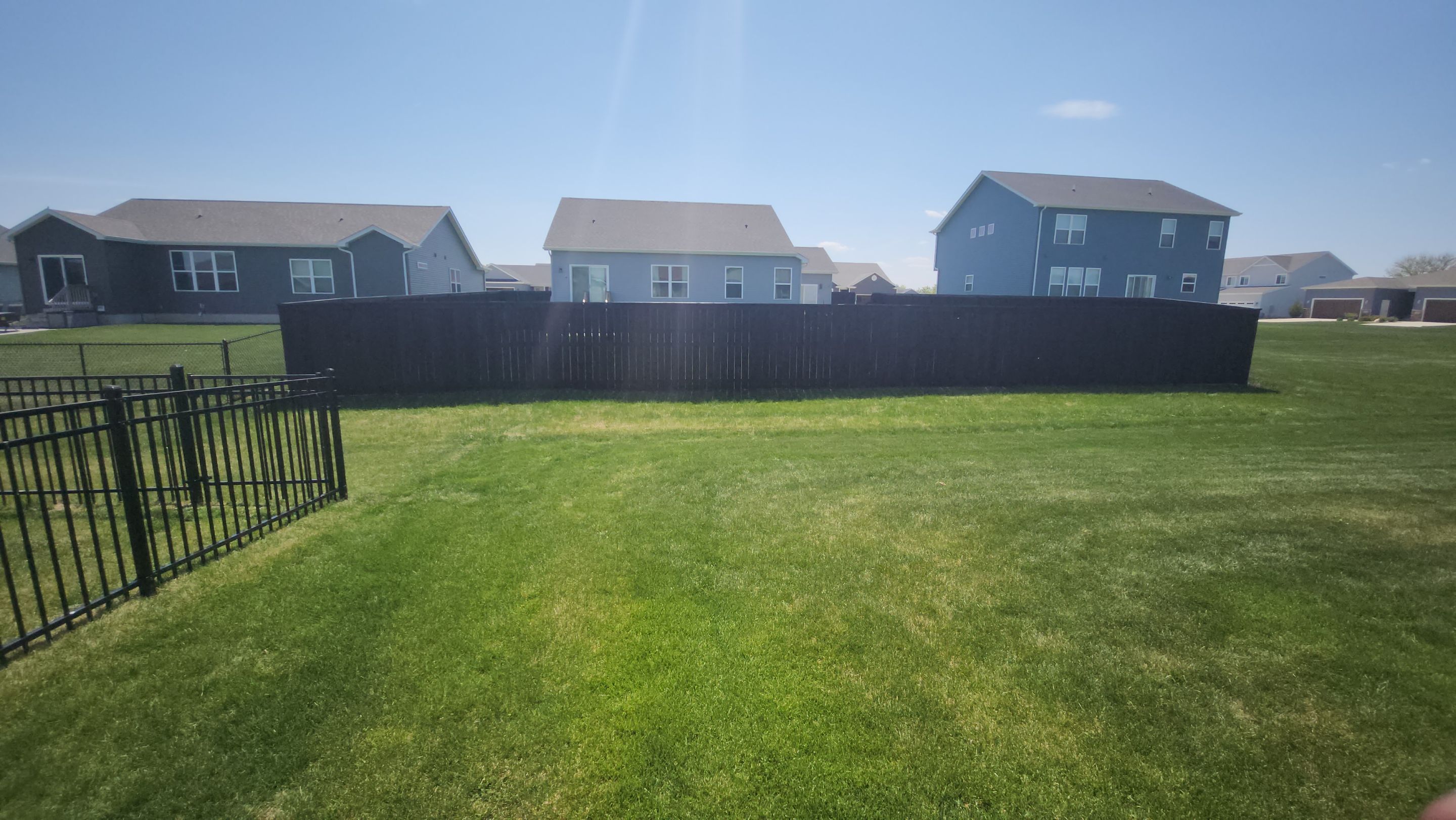 Project in Cedar Falls by Perfect Picket Fence and Stain