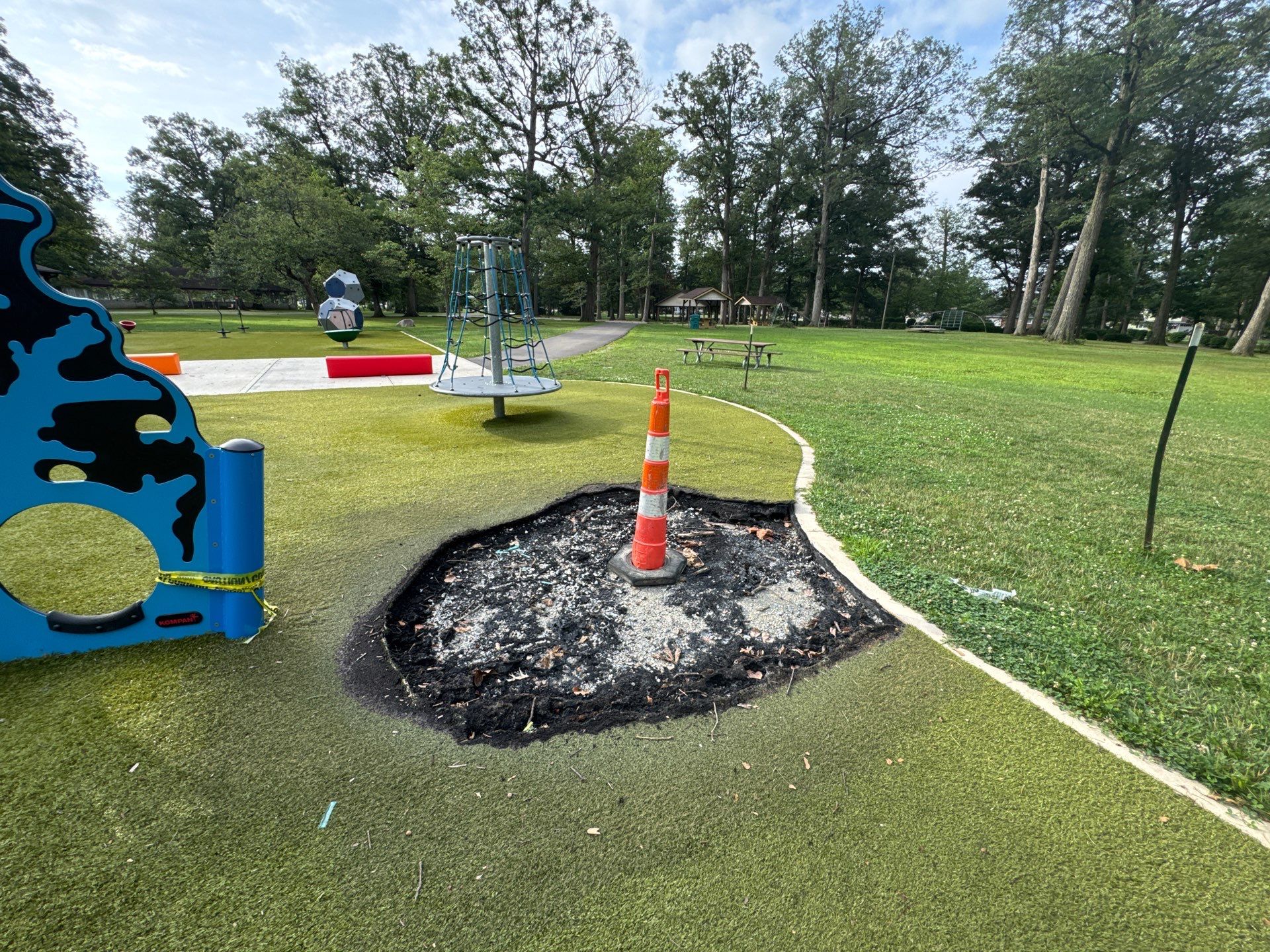 Baker Park Burn Repair by ForeverLawn NEIN/INDY