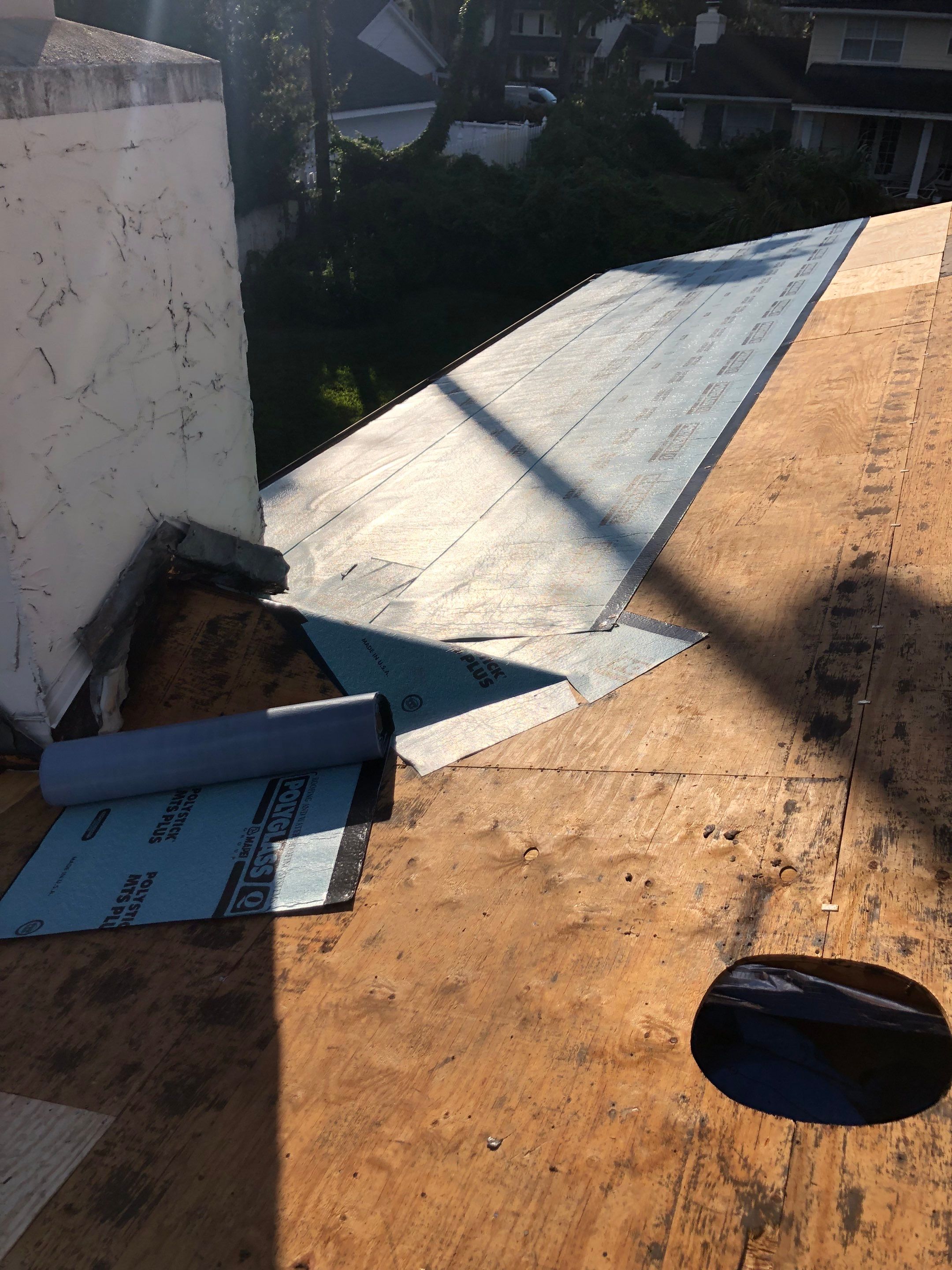 Residential Re-Roof using MS Metals, Copper Penny, Standing Seam. by First Due Roofing