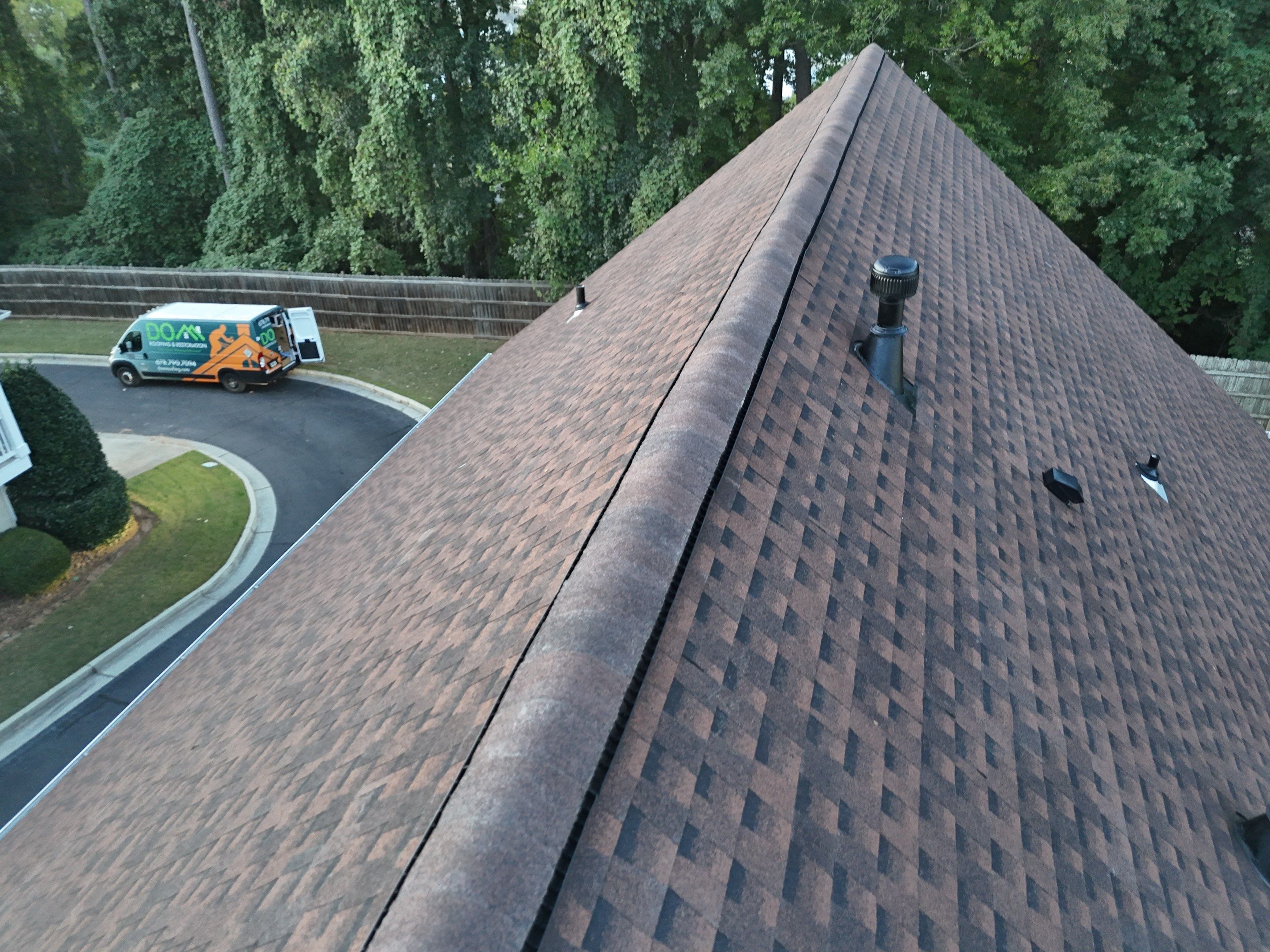 Olde Towne PKWY Duluth Roof Replacement by Dom Roofing & Restoration