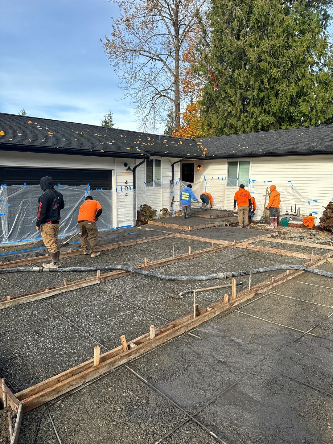 Raphil Haswega Concrete Driveway  by Jireh Asphalt & Concrete Inc 