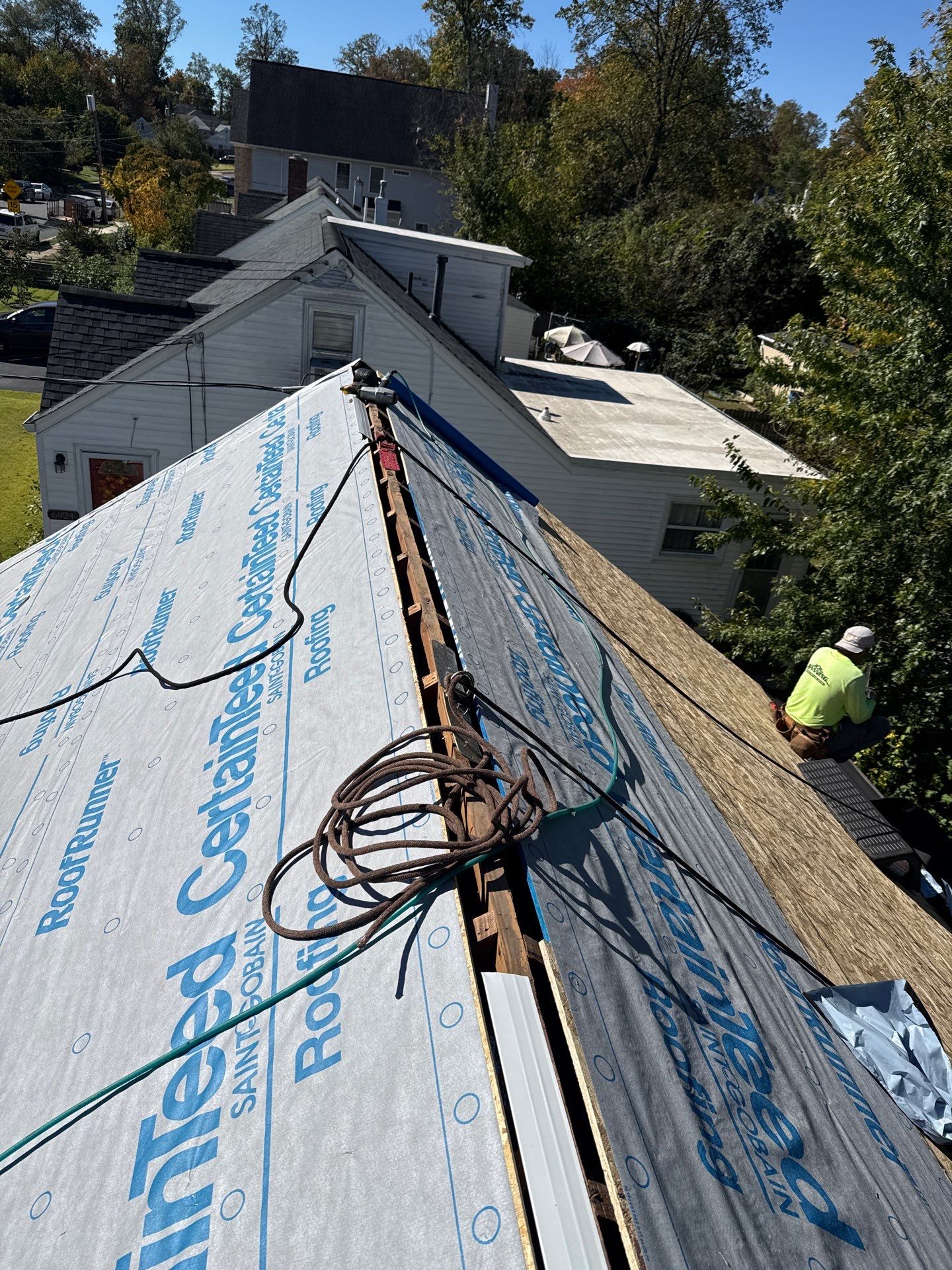 Falls Church  : Residential Roof Replacement with CertainTeed Landmark Pro in Max Def Georgetown Gray by RM Banning, Inc.