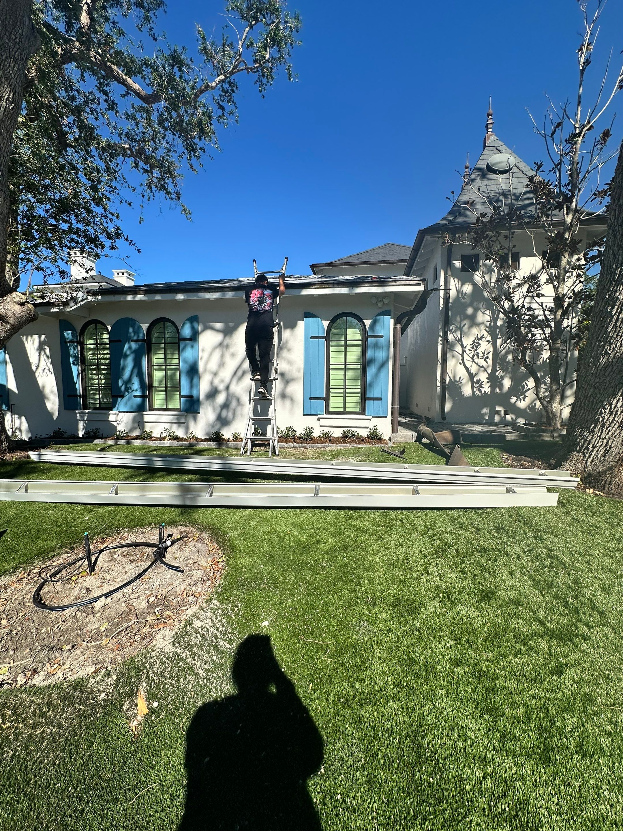 Gutter Cleaning using gutter cleaning in Sarasota FL by Gutter Professors