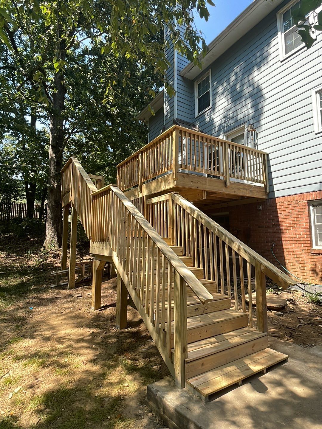 Russet Cove Circle - Deck Installation by Pillar and Pine