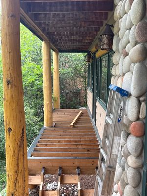 Deck repair in Basalt