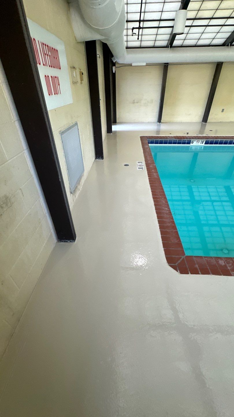 Hotel Pool Deck Project in Independence by Floors in a Day, Inc