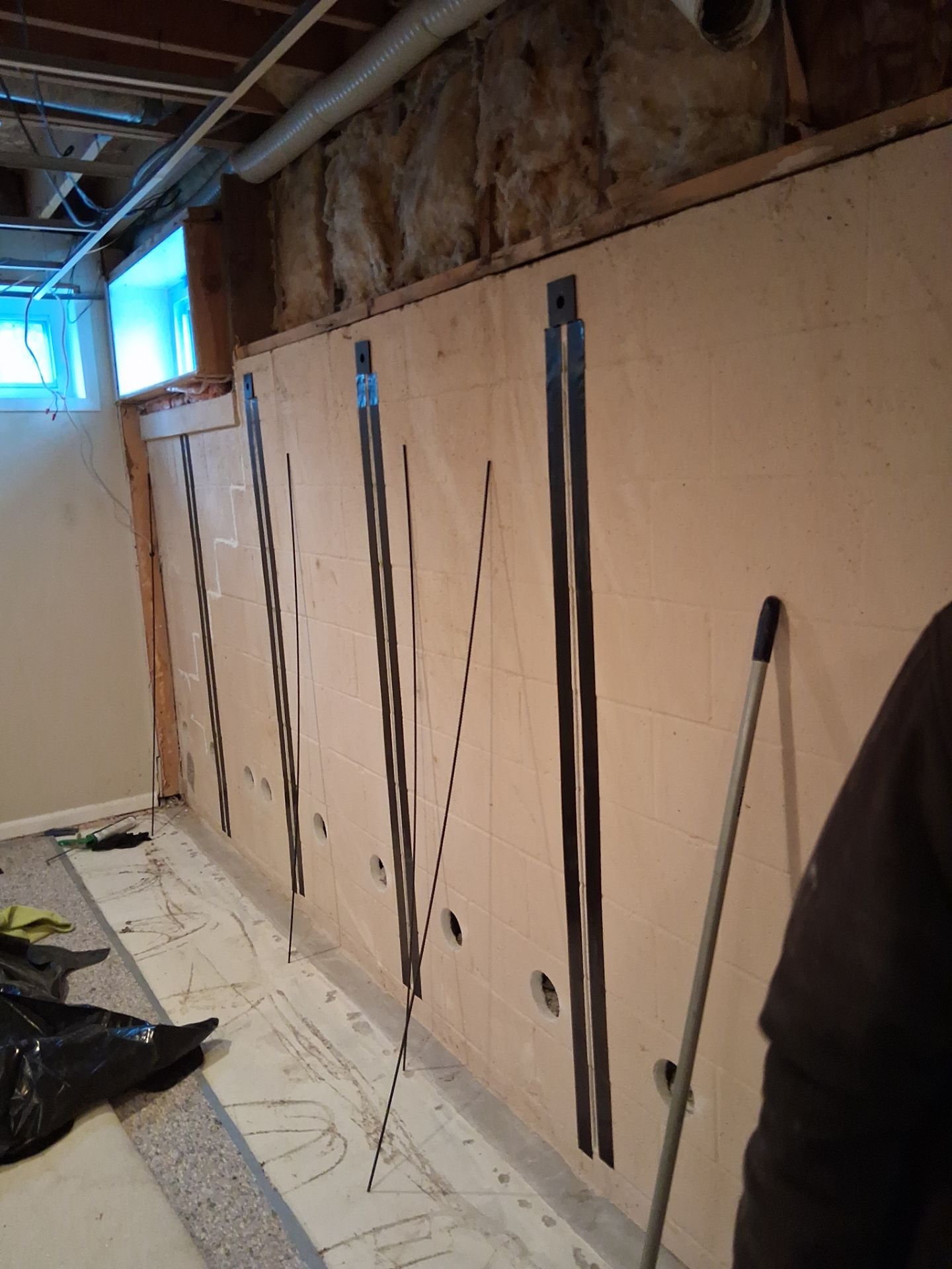 Embedded Fiber Reinforcement by Toledo Basement Repair 