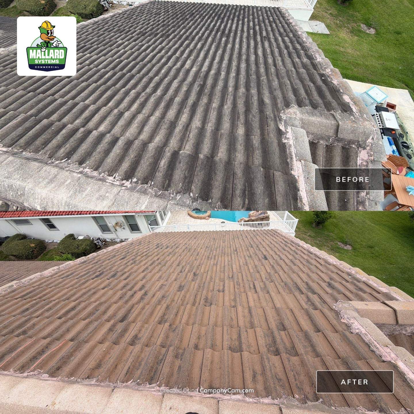 Roof and Exterior Cleaning by Mallard Systems