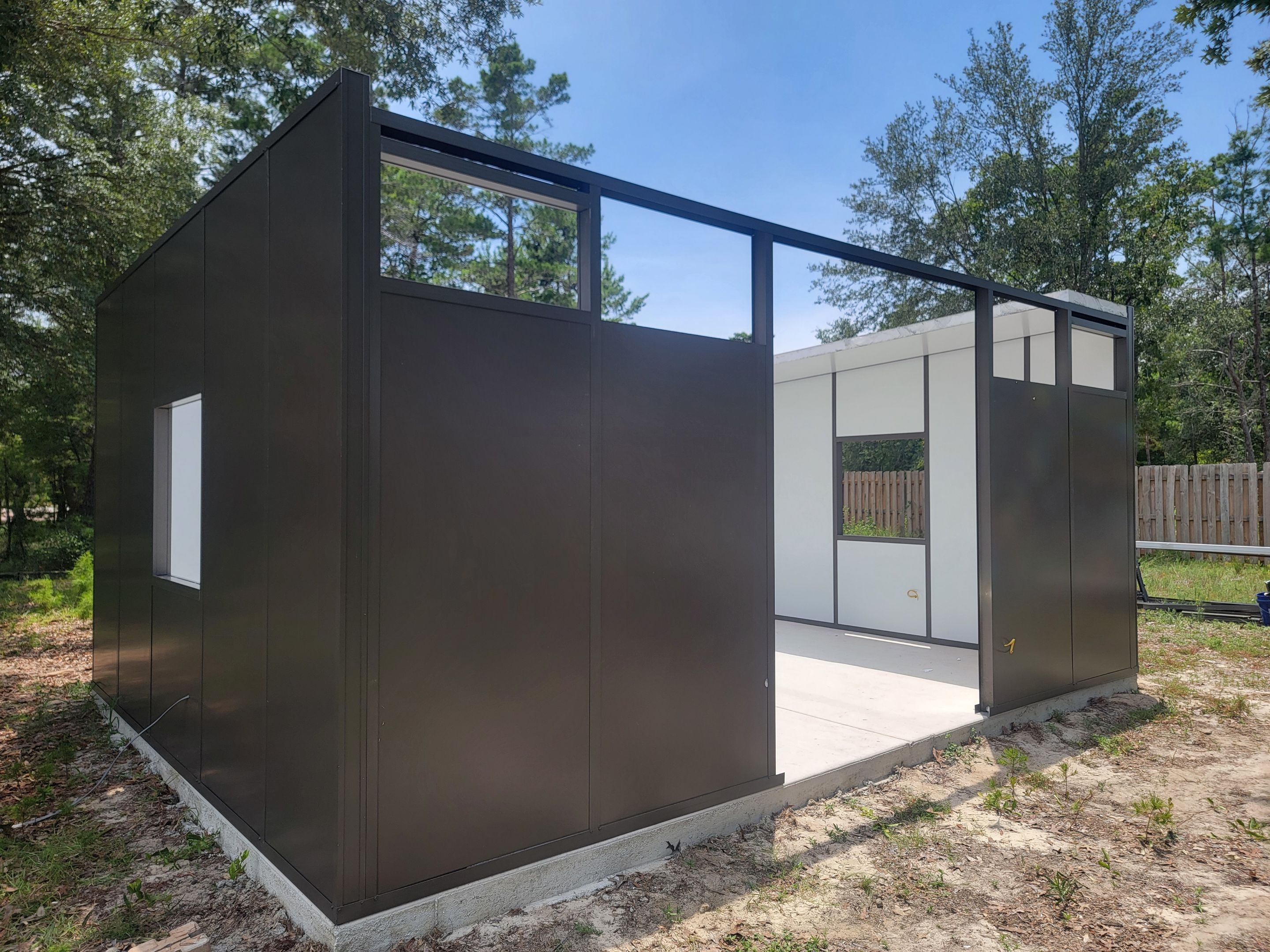 Modern Style Blockhouse in Navarre by Titan Sunrooms