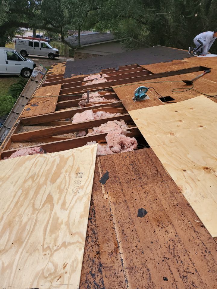 Residential Roofing Installation using Roof Replacement by American Roofing & Construction LLC