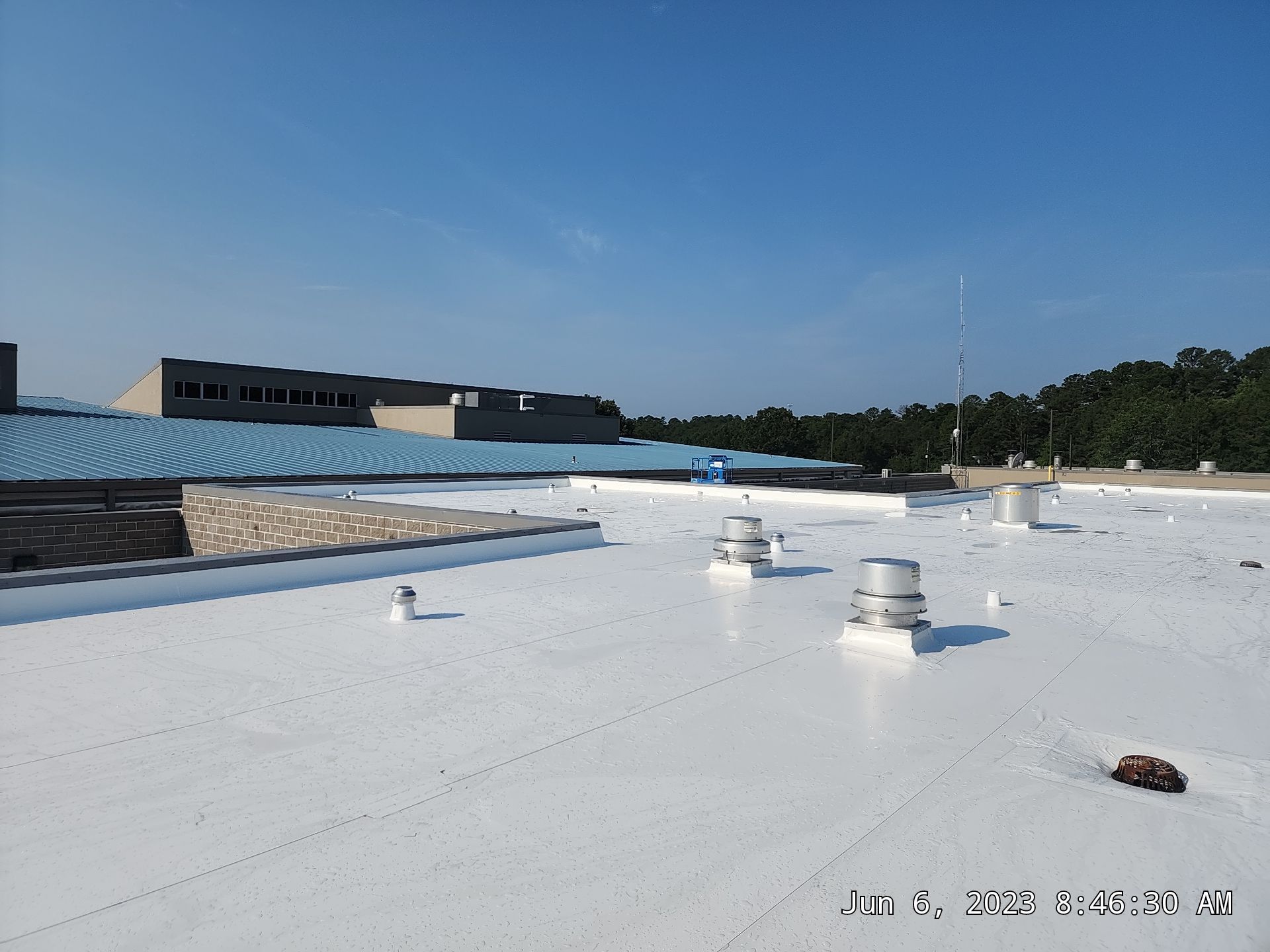 Choctaw Nation Hospital - Med Surg Building by Hostetler Roofing