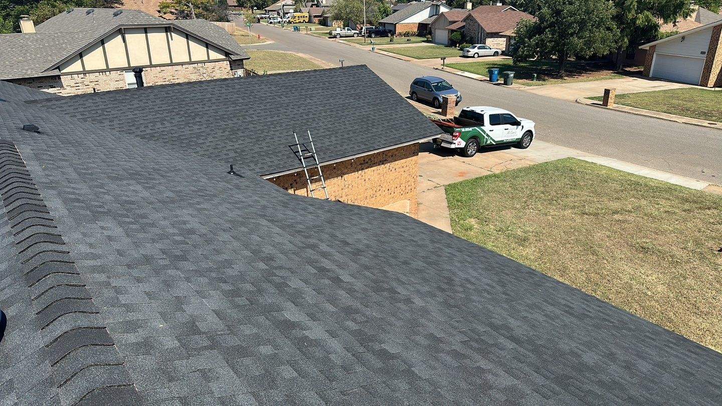 roof and vent replacement in Edmond by McCann's Roofing and Construction