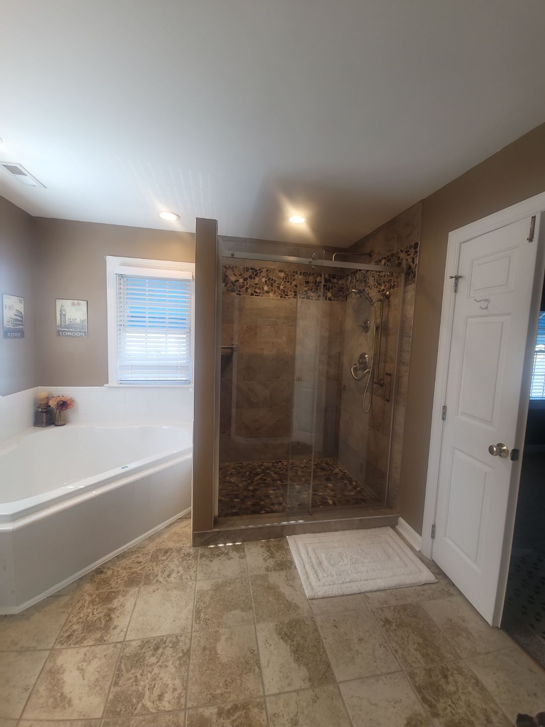 Holly Springs Stunning Shower Remodel by Elite Remodeling and Design LLC
