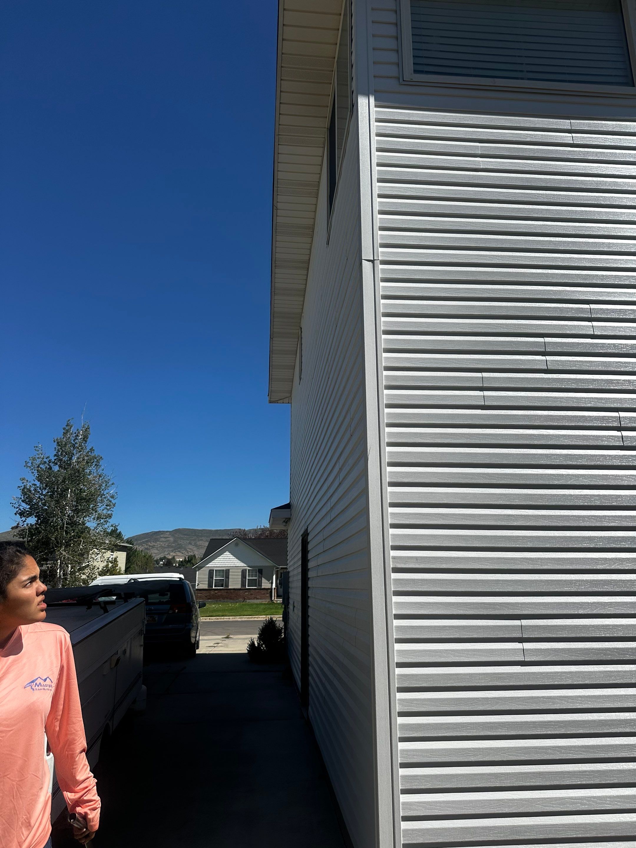 Project in Heber by Master Rain Gutters.