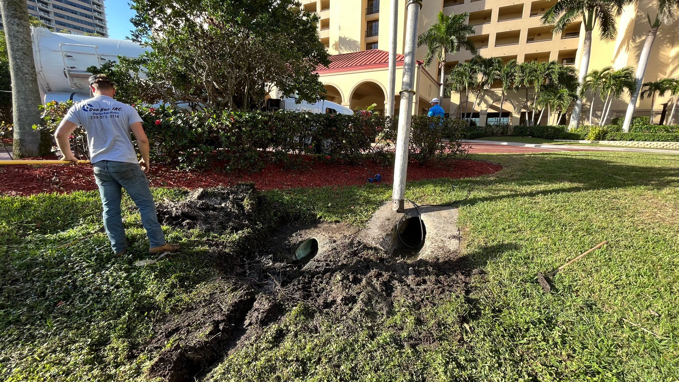 Condo Storm Water System Maintenance and Repairs by APS Power & Water