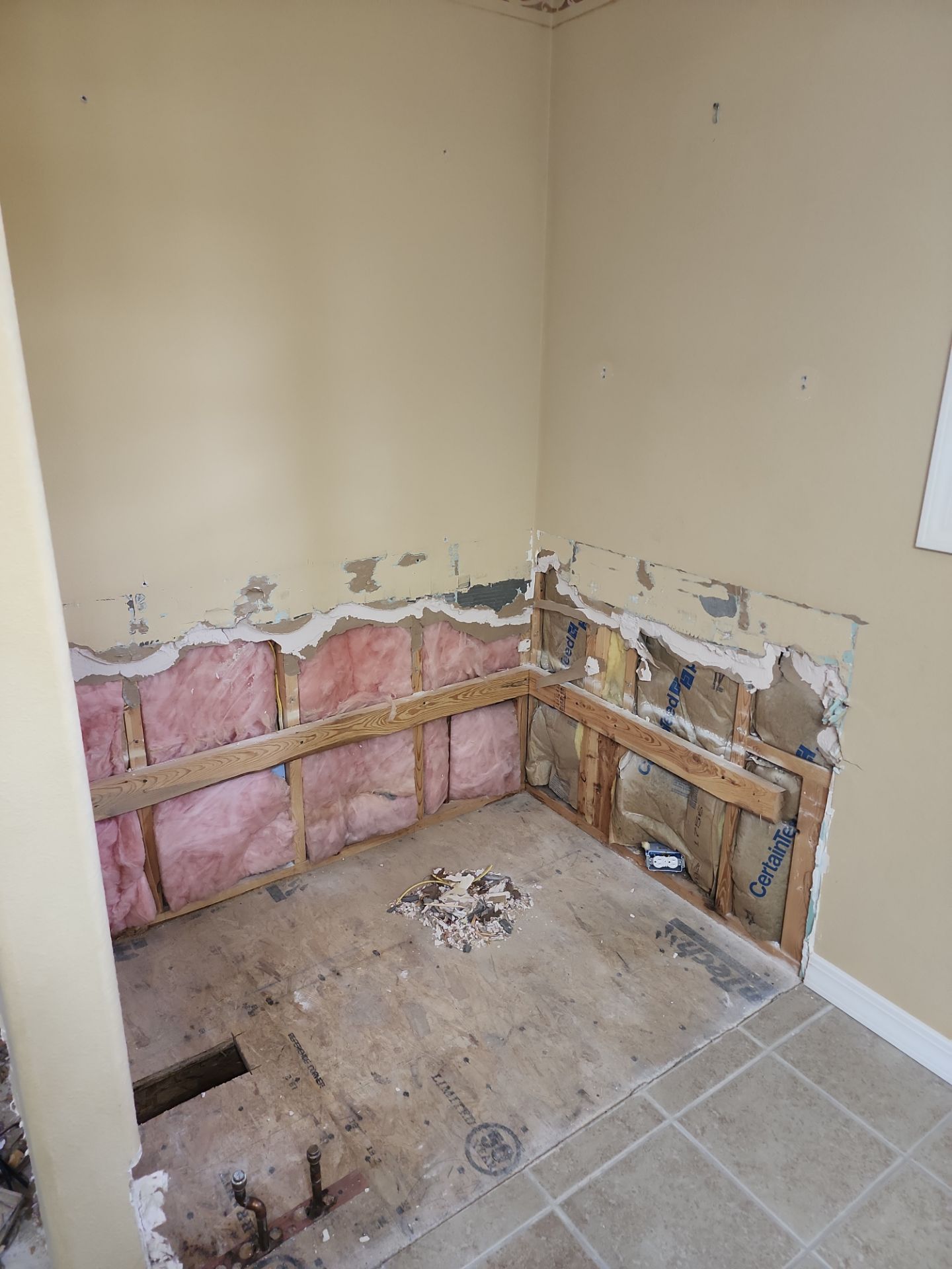 Master Bathroom Remodel for Retired Veteran by Kitchen Works LLC