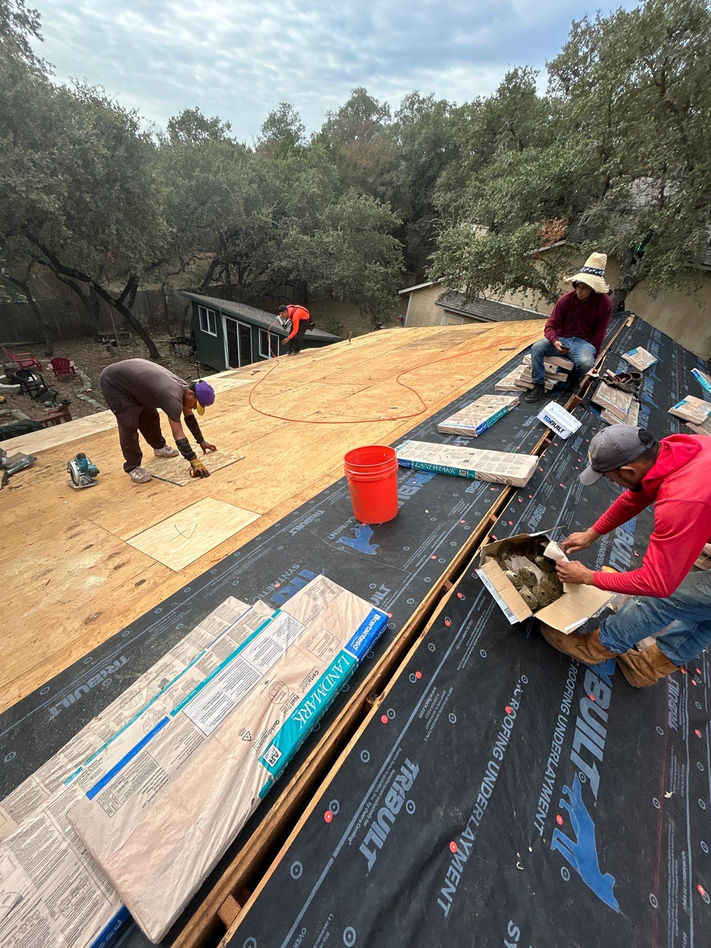 Project in San Marcos by Rhino Roofing and General Contracting, LLC