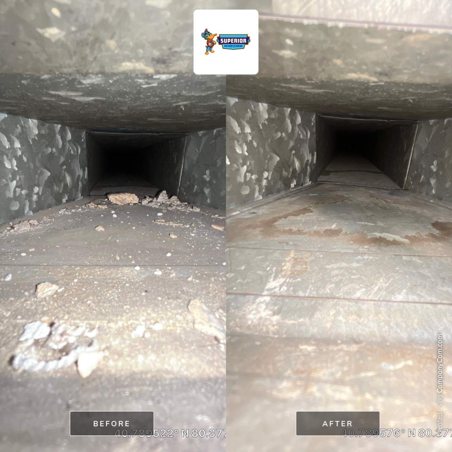 Air Duct Cleaning With a Vacuum Truck in Beaver Falls, PA by Superior Air Duct Cleaning
