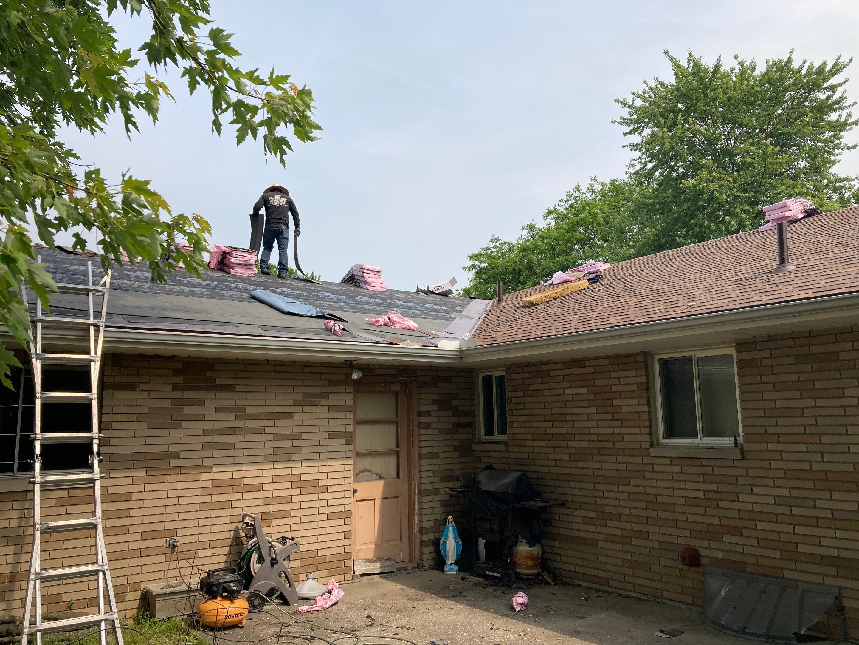 Residential Roof Replacement using Owens Corning, Desert Rose by Absolute Roofing and Construction