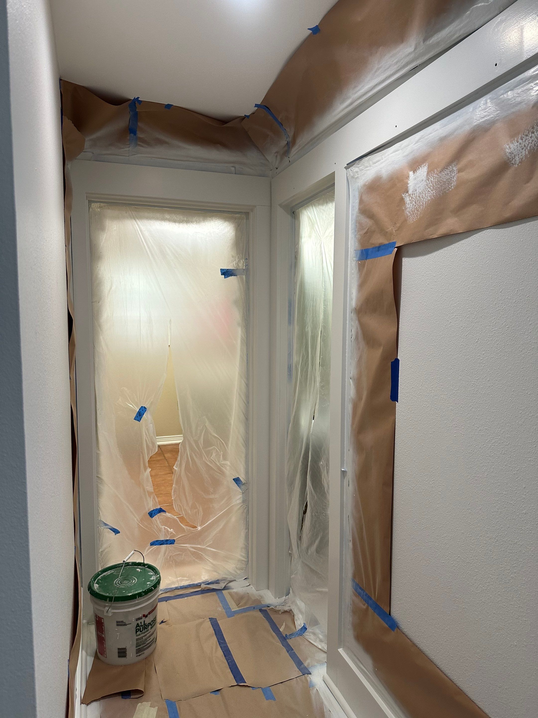 Interior Kitchen Painting & Drywall Texturing – Longview, Texas by Quality Coats Painting